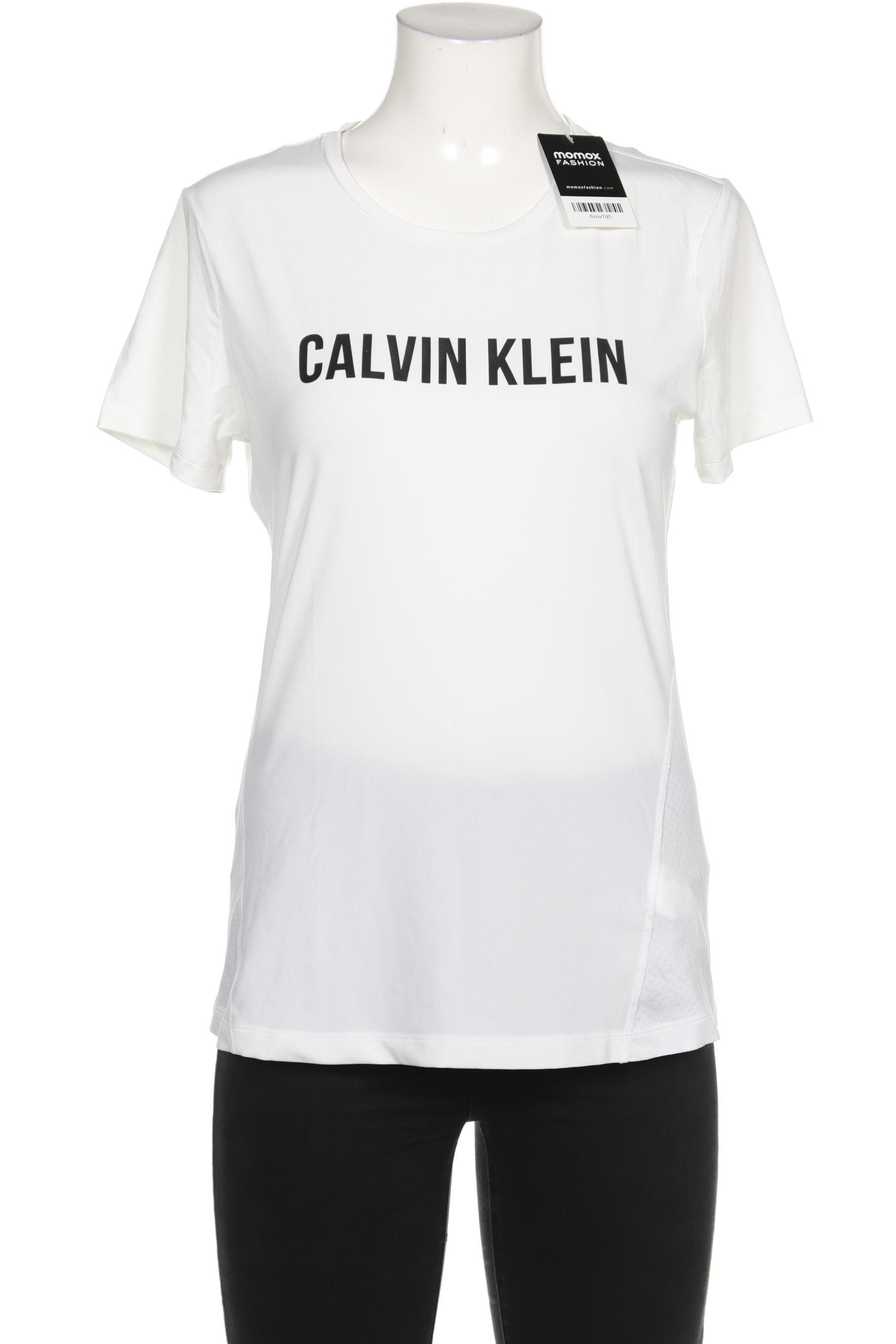 

Calvin Klein Damen T-Shirt, weiß, Gr. 42