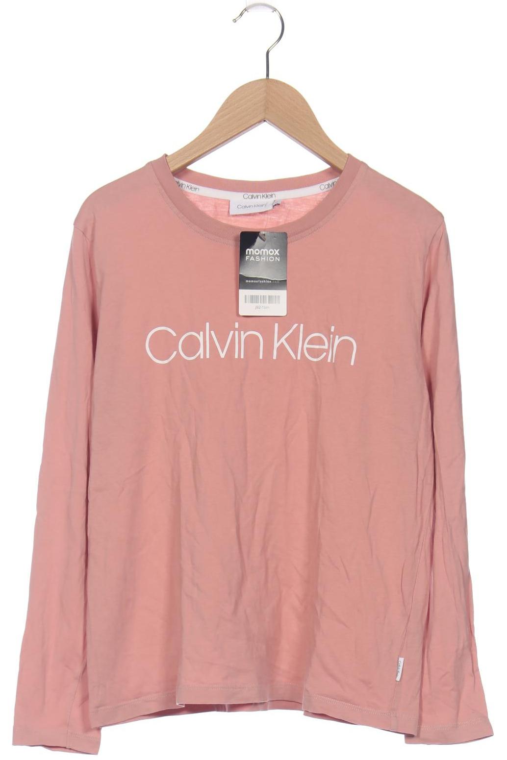 

Calvin Klein Damen Langarmshirt, pink, Gr. 38