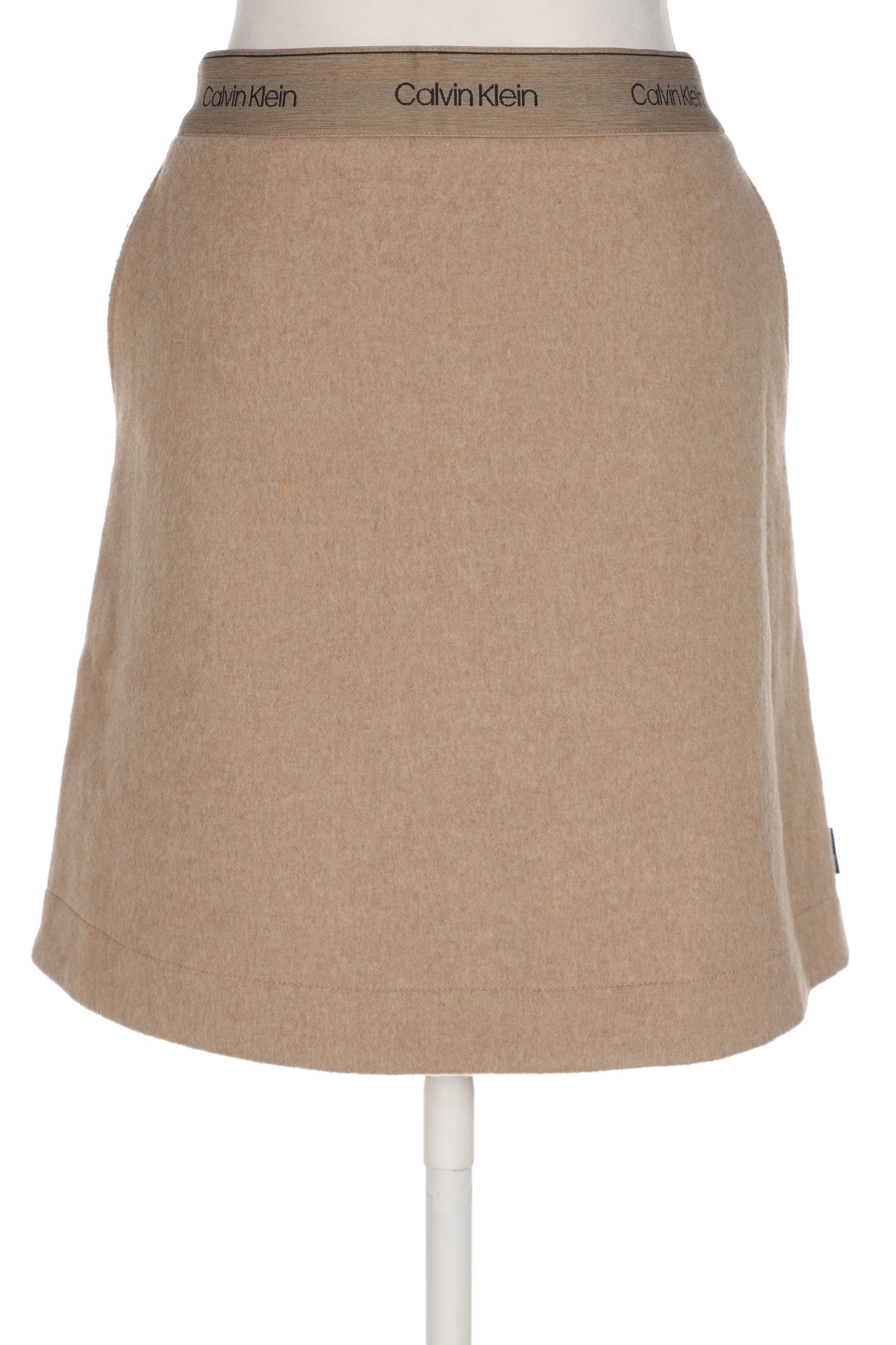 

Calvin Klein Damen Rock, beige, Gr. 40