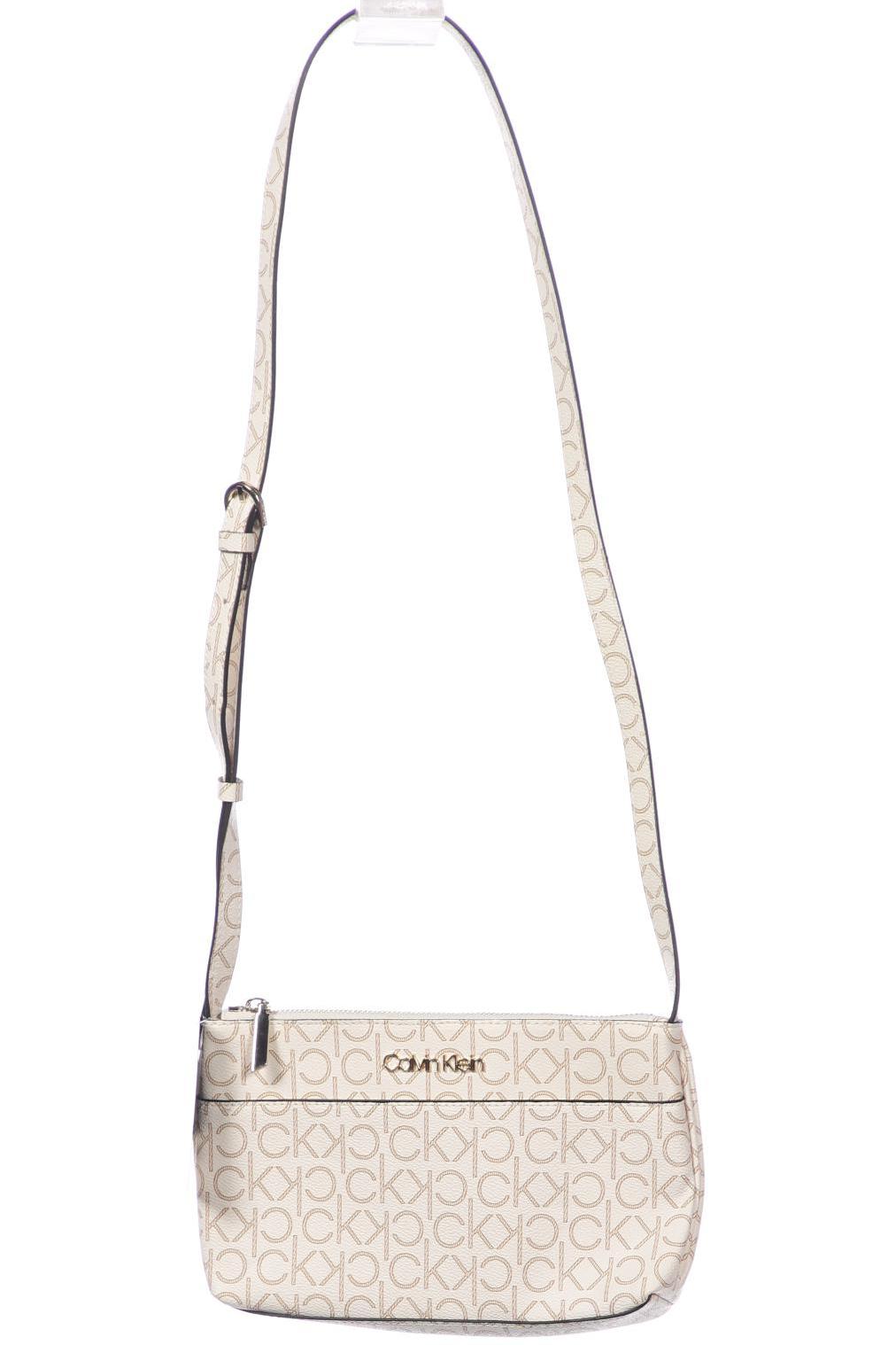 

Calvin Klein Damen Handtasche, cremeweiß, Gr.