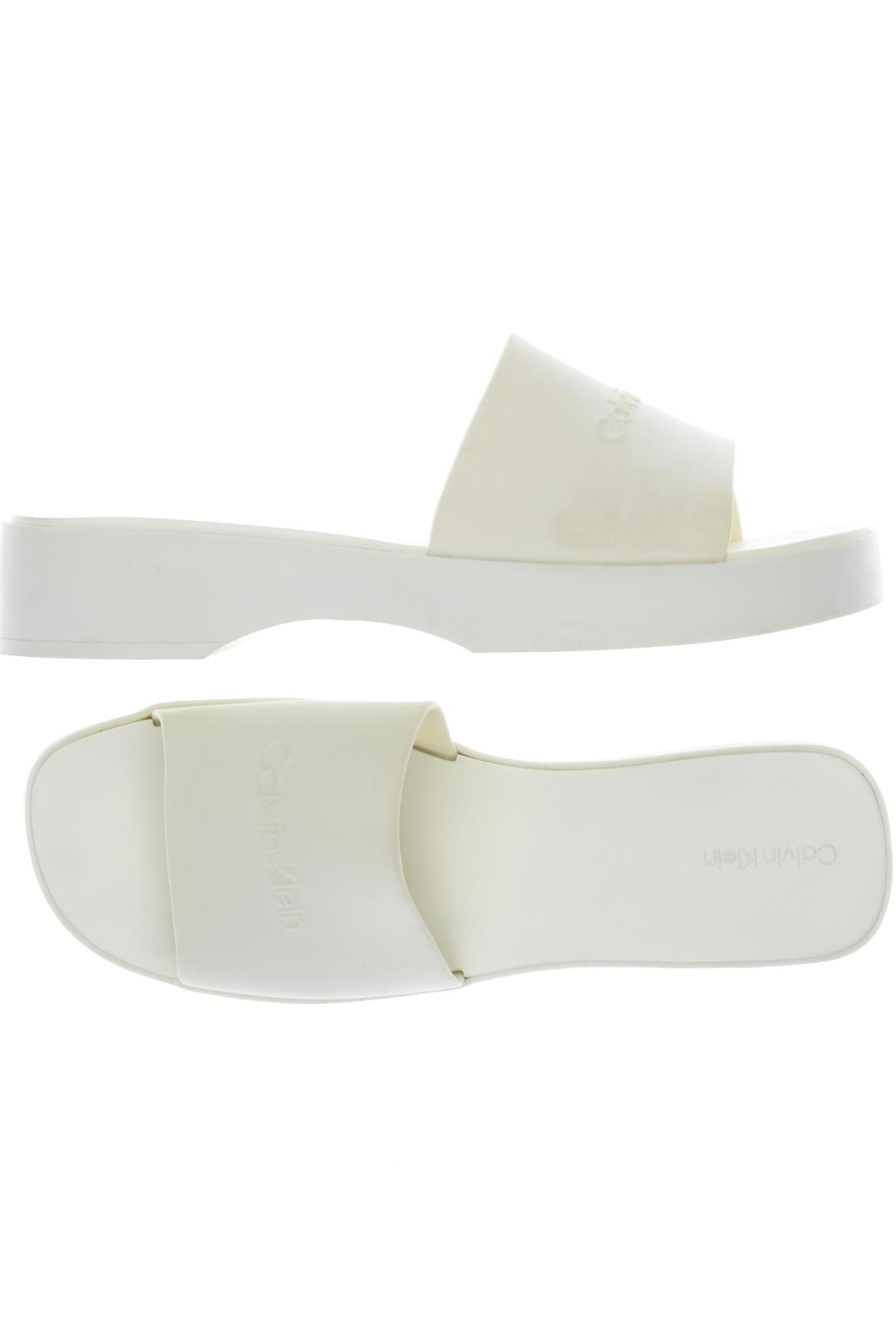 

Calvin Klein Damen Sandale, cremeweiß, Gr. 40