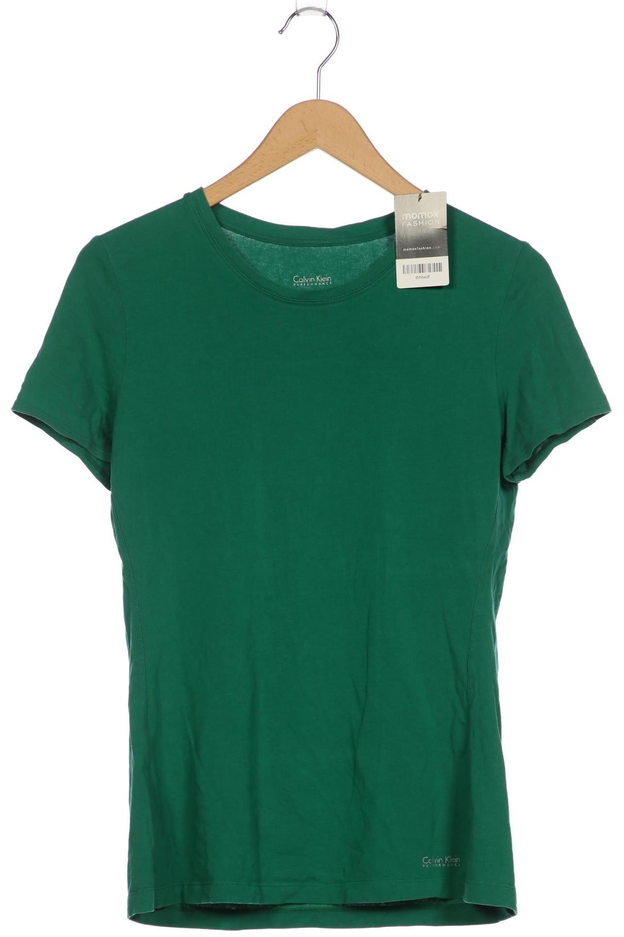 

Calvin Klein Damen T-Shirt, grün, Gr. 38
