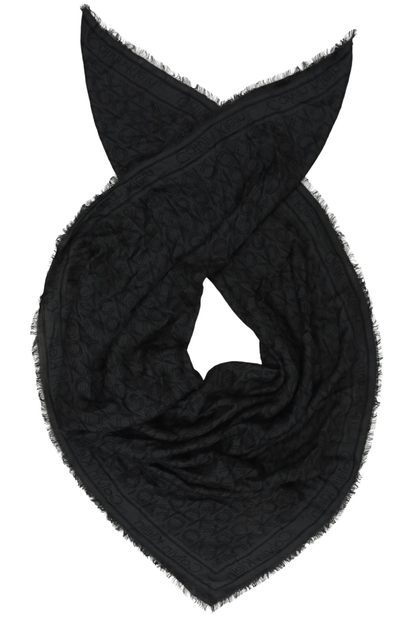 

Calvin Klein Damen Schal, schwarz, Gr.