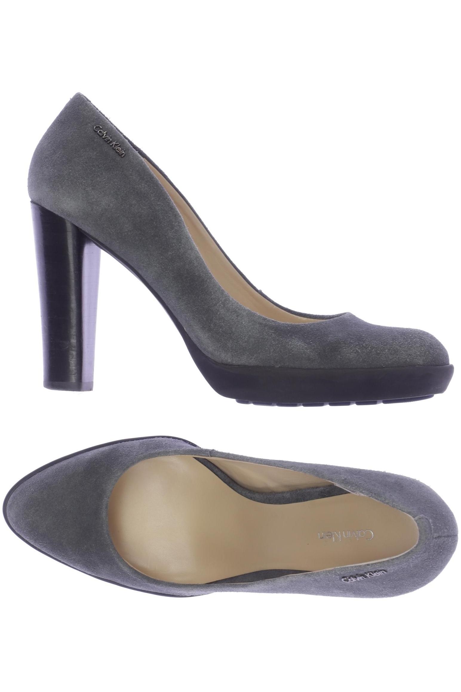 

Calvin Klein Damen Pumps, grau, Gr. 40