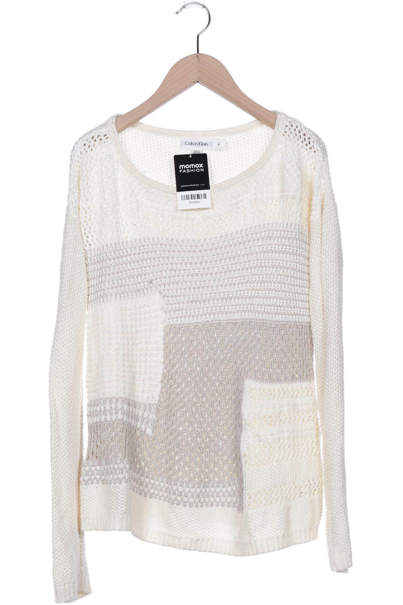 

Calvin Klein Damen Pullover, cremeweiß, Gr. 38