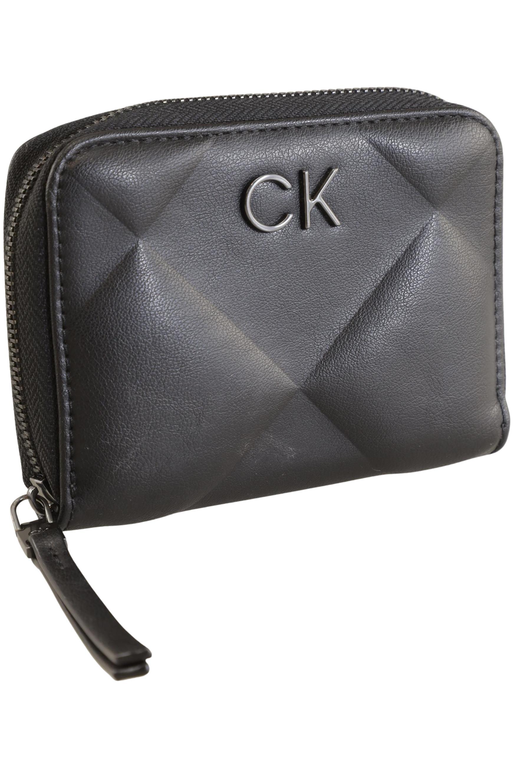 

Calvin Klein Damen Portemonnaie, schwarz, Gr.