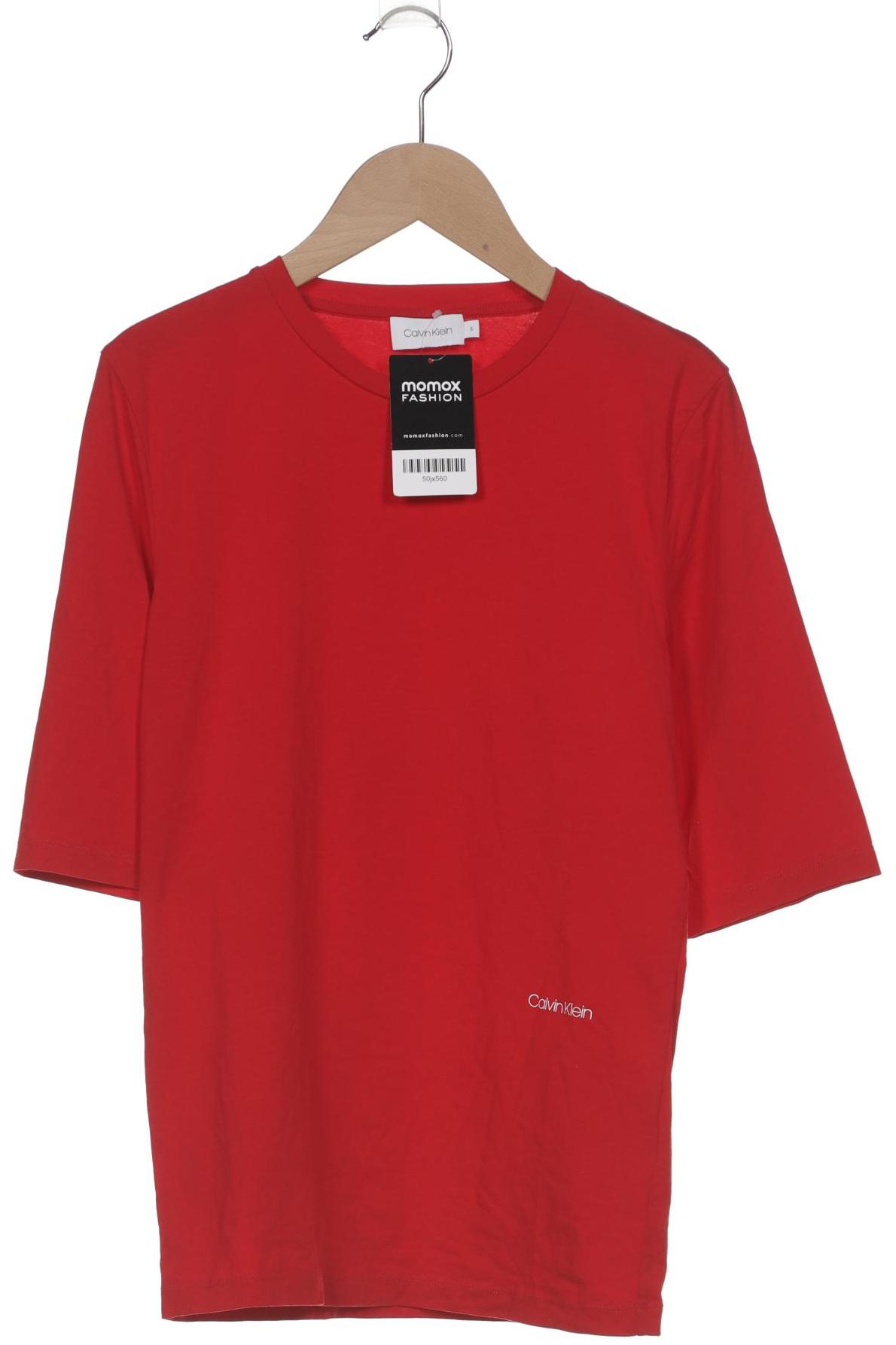 

Calvin Klein Damen T-Shirt, rot, Gr. 36