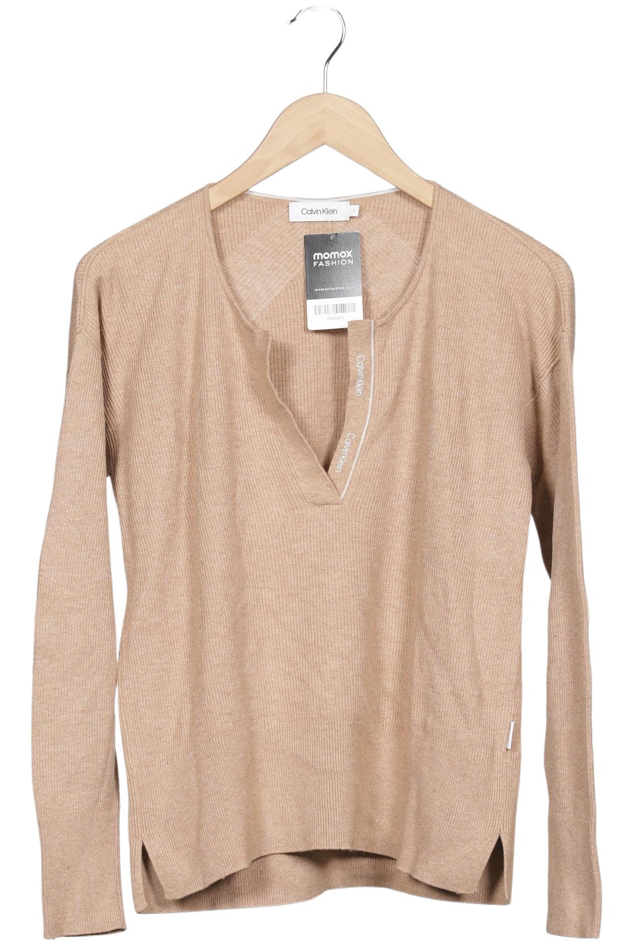

Calvin Klein Damen Pullover, beige, Gr. 36