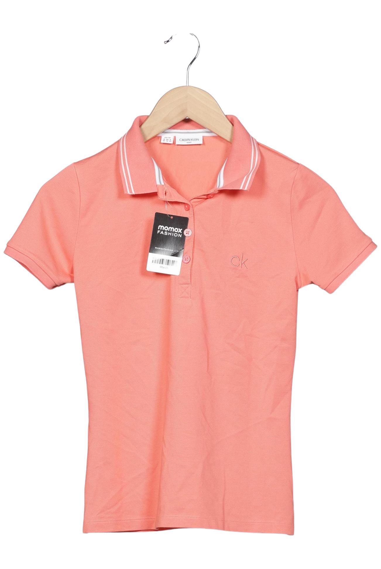 

Calvin Klein Damen Poloshirt, pink, Gr. 34