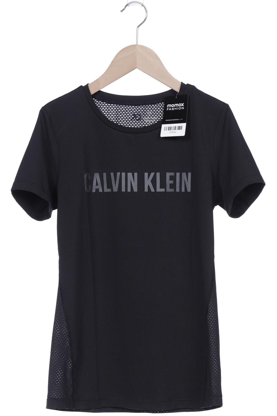 

Calvin Klein Damen T-Shirt, schwarz, Gr. 36