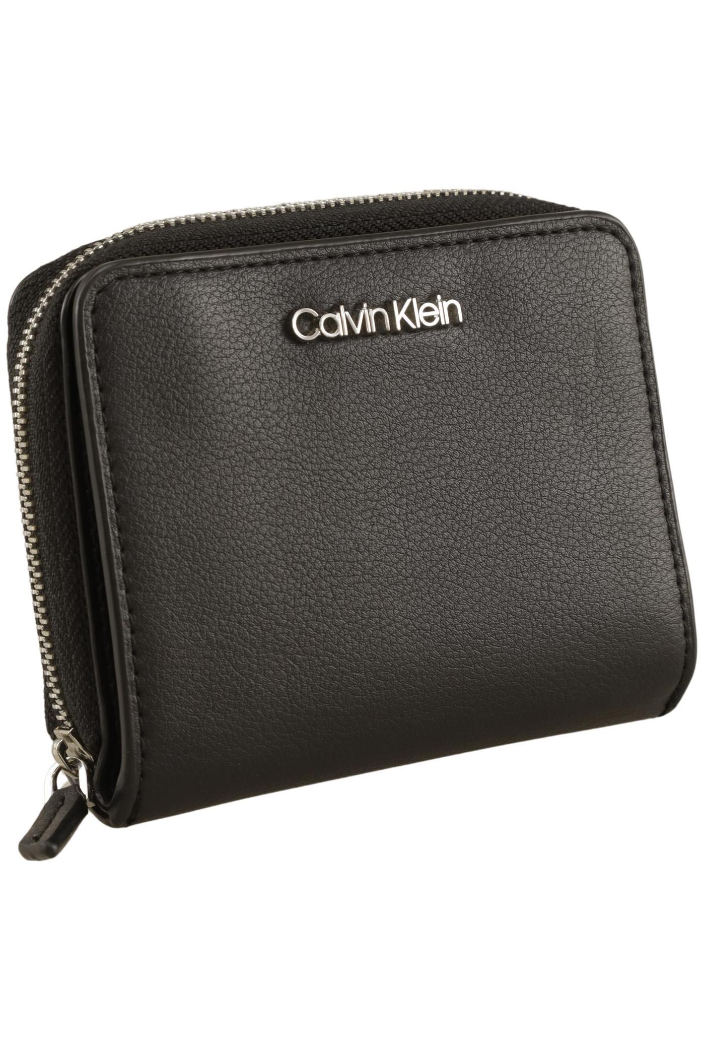 

Calvin Klein Damen Portemonnaie, schwarz, Gr.