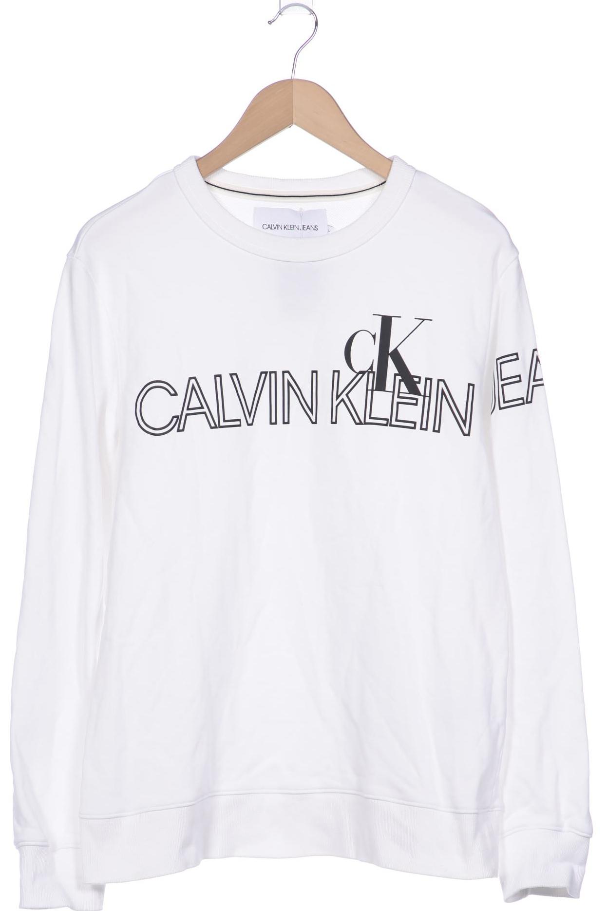 

Calvin Klein Damen Sweatshirt, weiß, Gr. 42