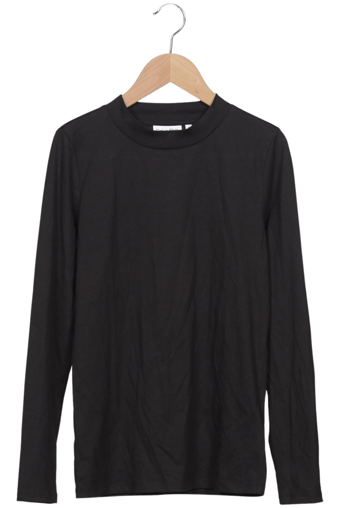 

Calvin Klein Damen Langarmshirt, schwarz, Gr. 38