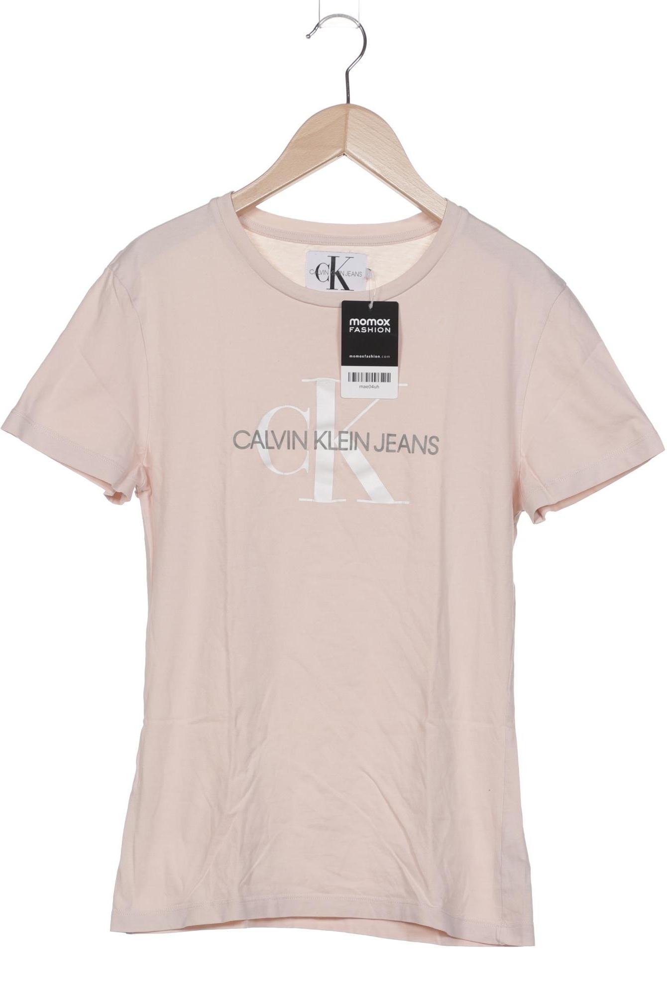

Calvin Klein Damen T-Shirt, beige, Gr. 36