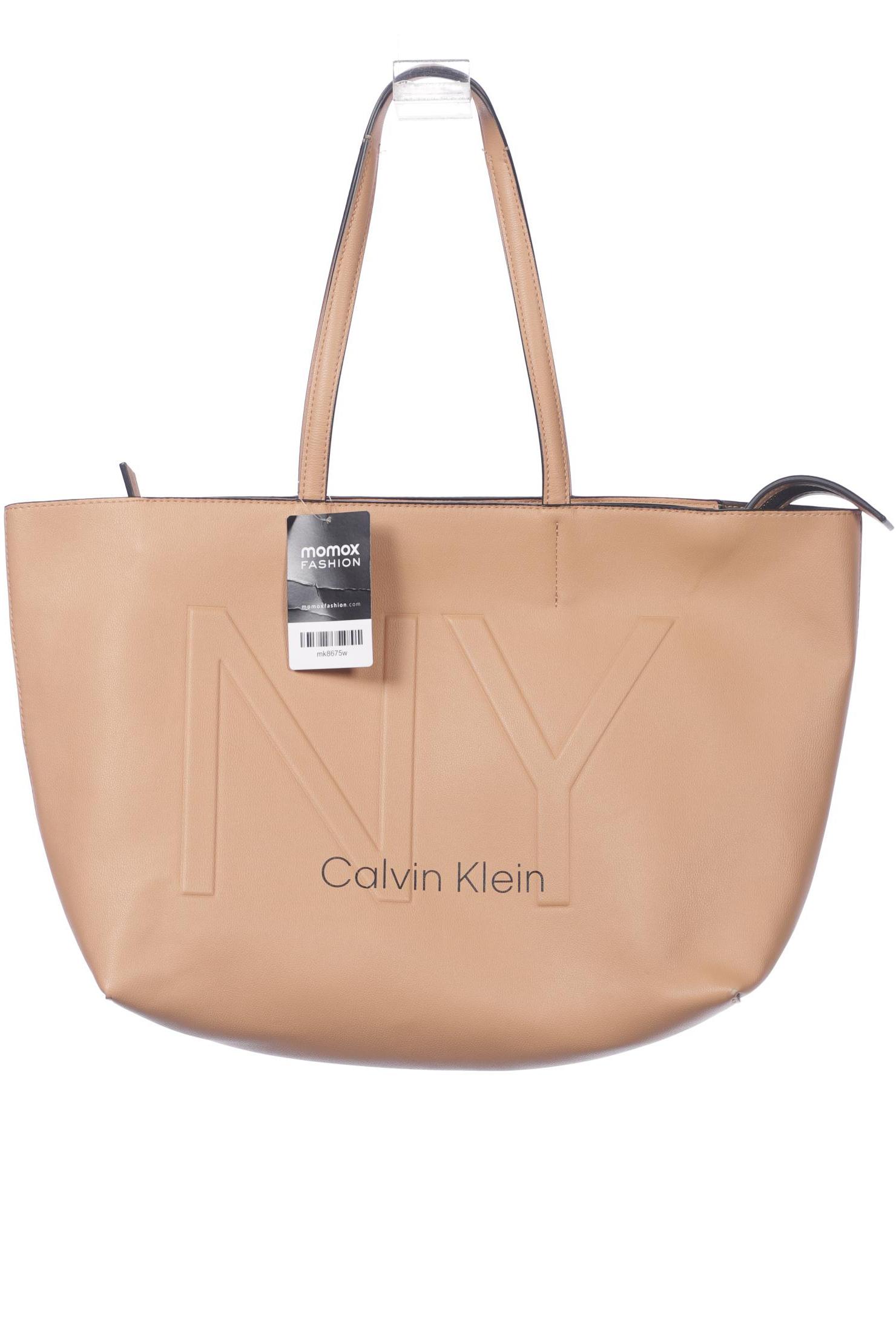 

Calvin Klein Damen Handtasche, beige, Gr.