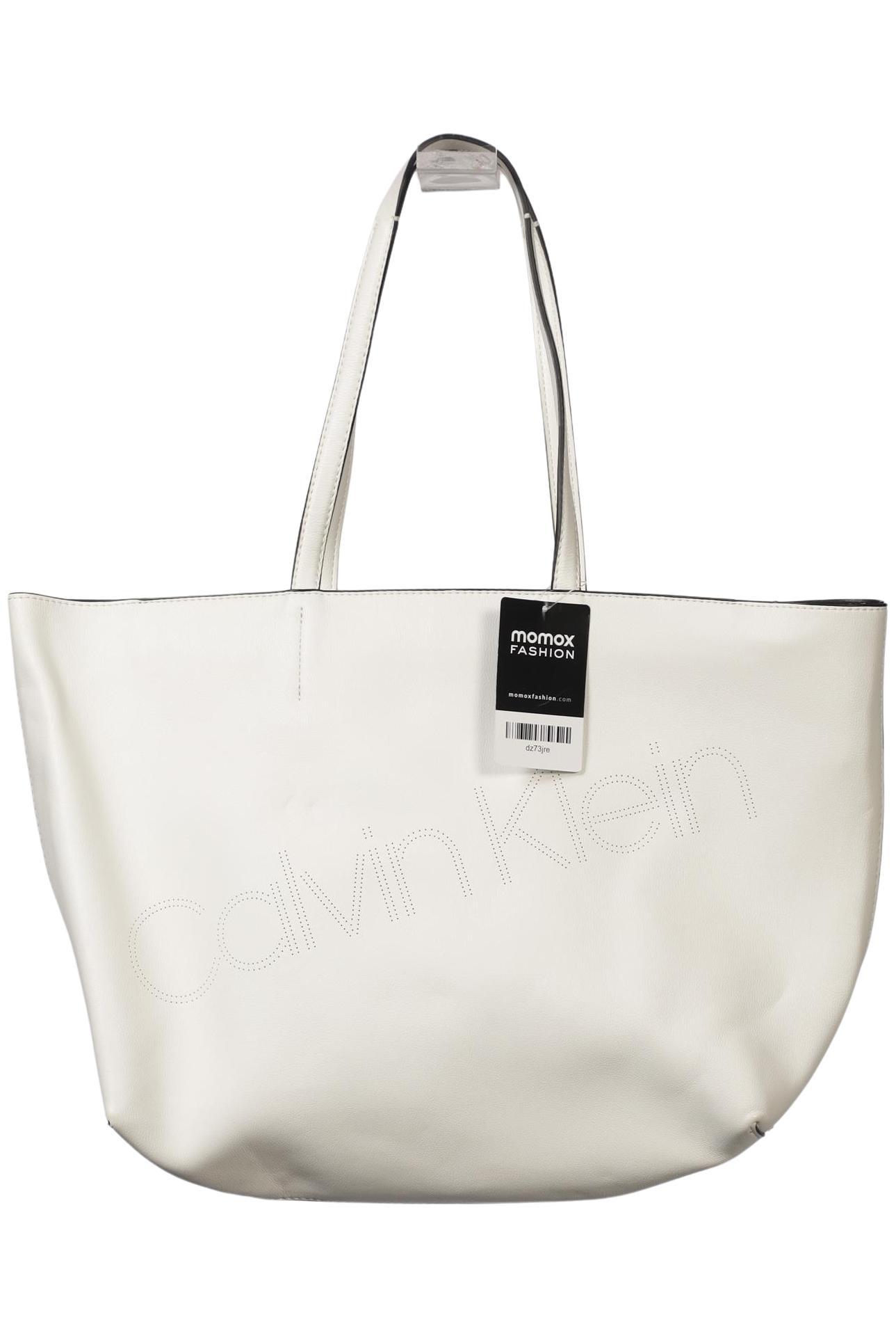 

Calvin Klein Damen Handtasche, weiß, Gr.
