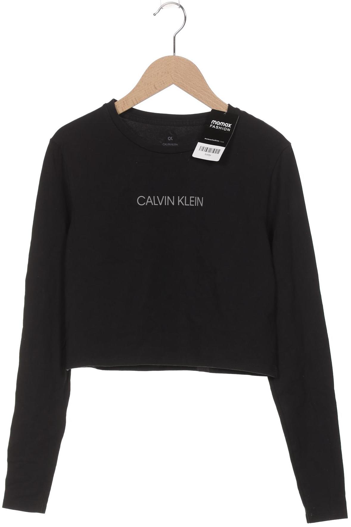 

Calvin Klein Damen Langarmshirt, schwarz, Gr. 34