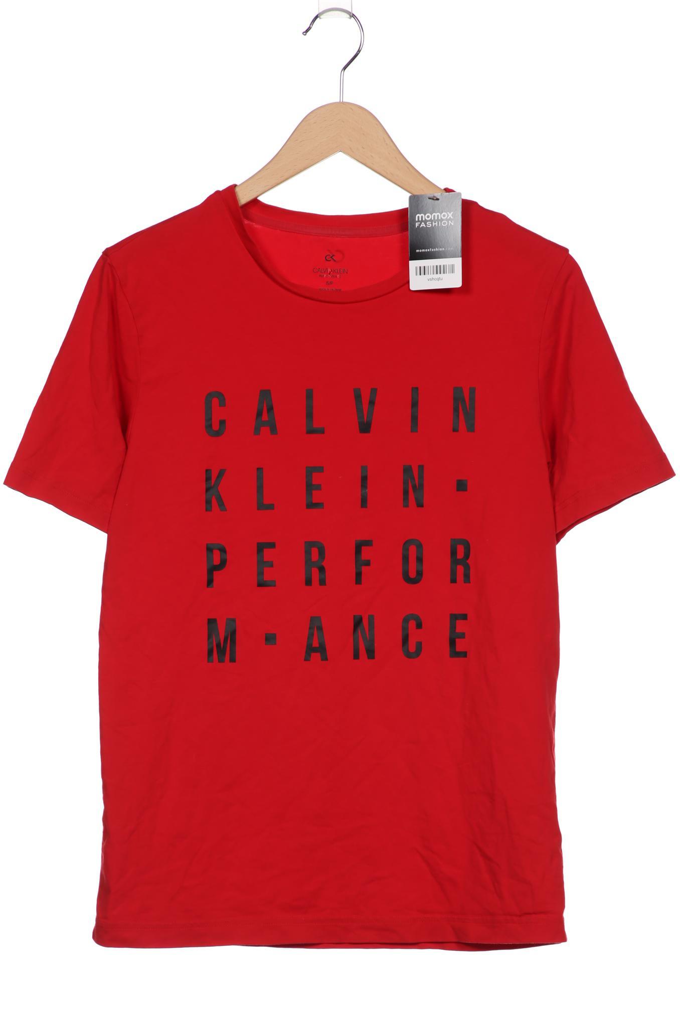 

Calvin Klein Damen T-Shirt, rot, Gr. 36