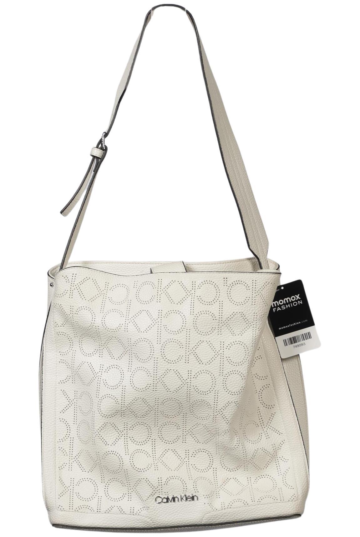 

Calvin Klein Damen Handtasche, weiß, Gr.