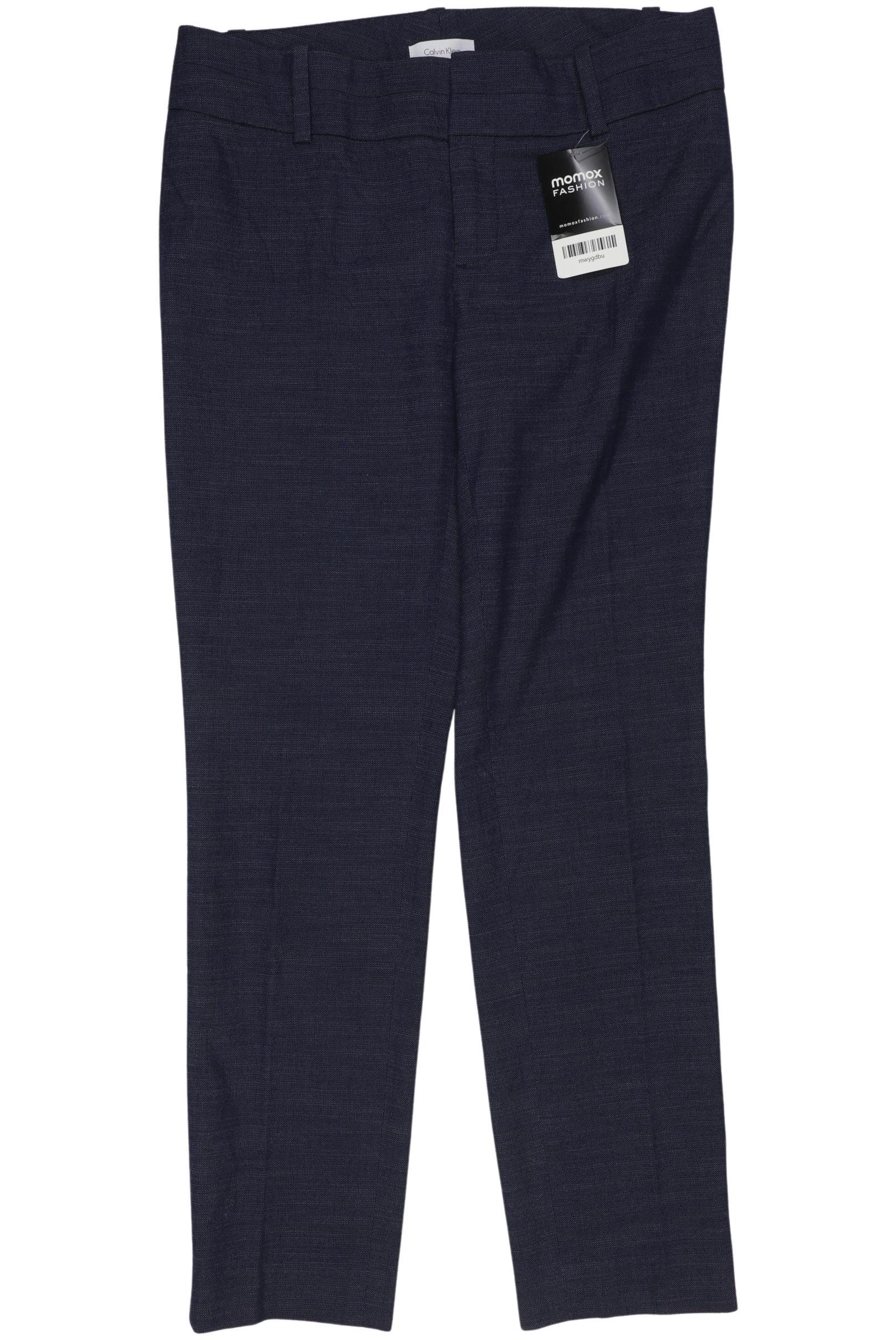 

Calvin Klein Damen Stoffhose, marineblau, Gr. 2