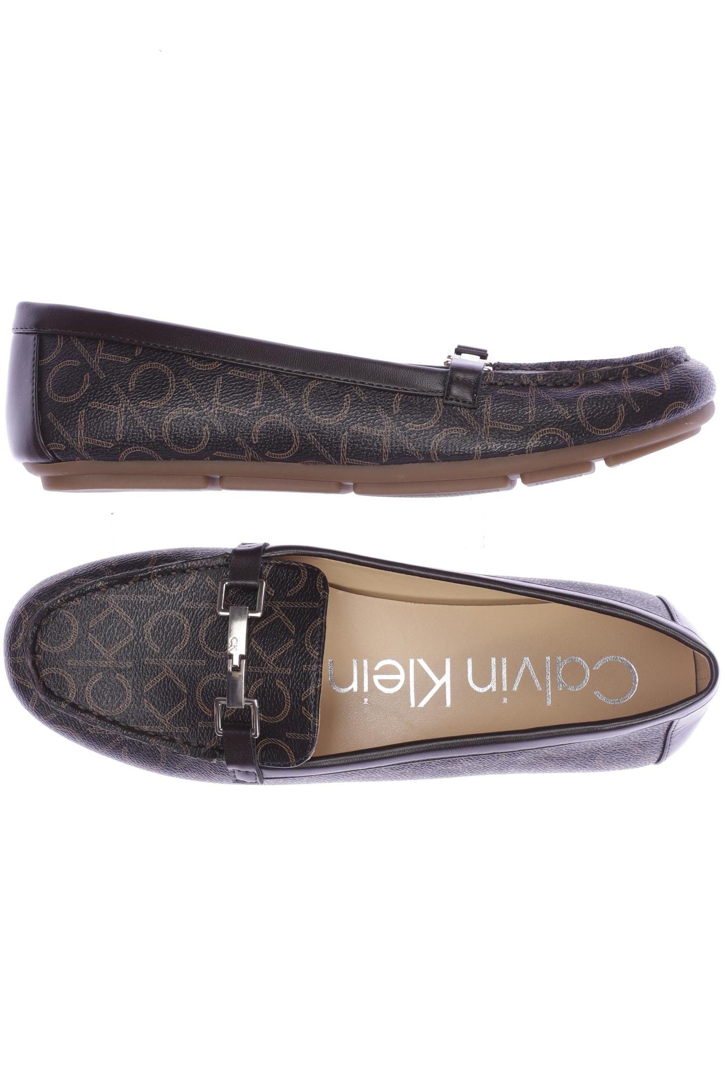 

Calvin Klein Damen Halbschuh, braun, Gr. 9
