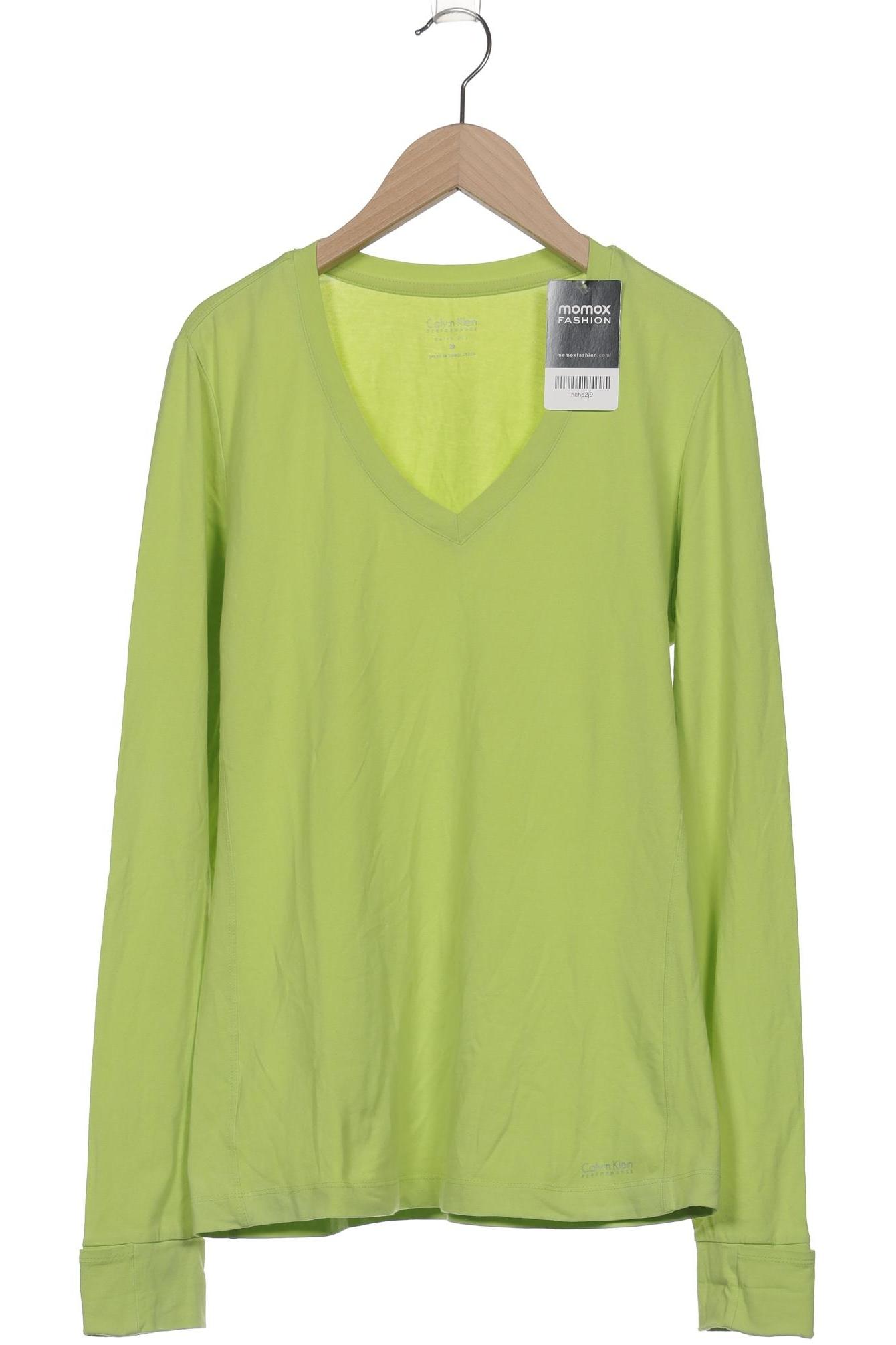 

Calvin Klein Damen Langarmshirt, hellgrün, Gr. 38