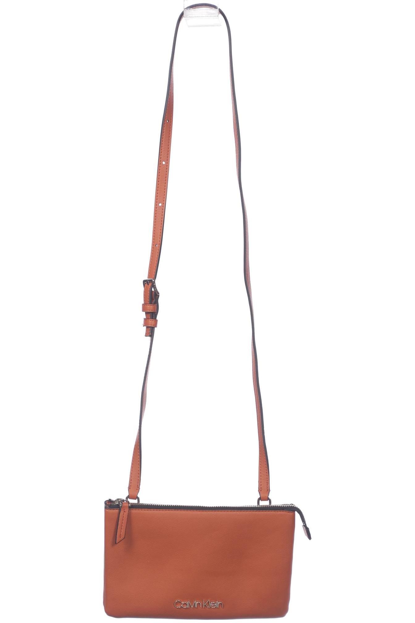 

Calvin Klein Damen Handtasche, orange, Gr.