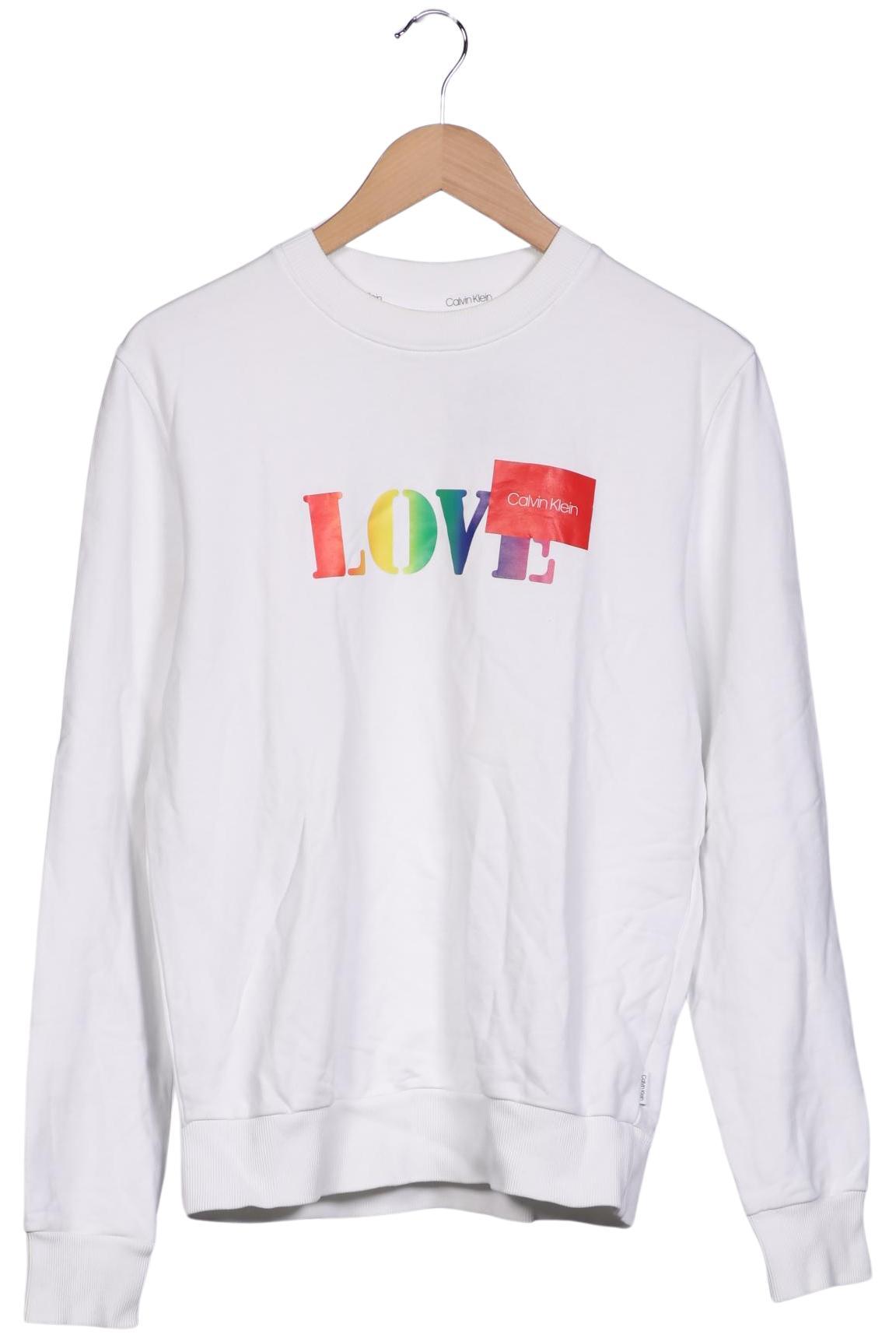 

Calvin Klein Damen Sweatshirt, weiß, Gr. 36