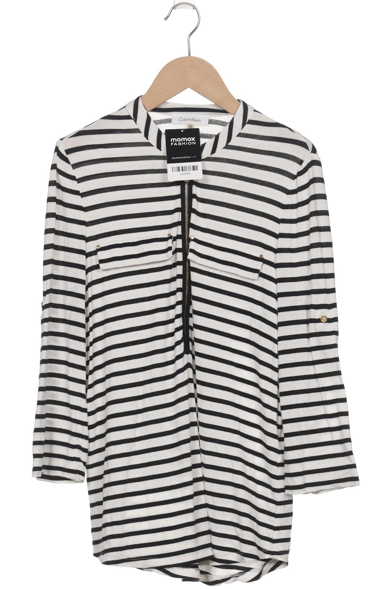 

Calvin Klein Damen Langarmshirt, weiß, Gr. 34