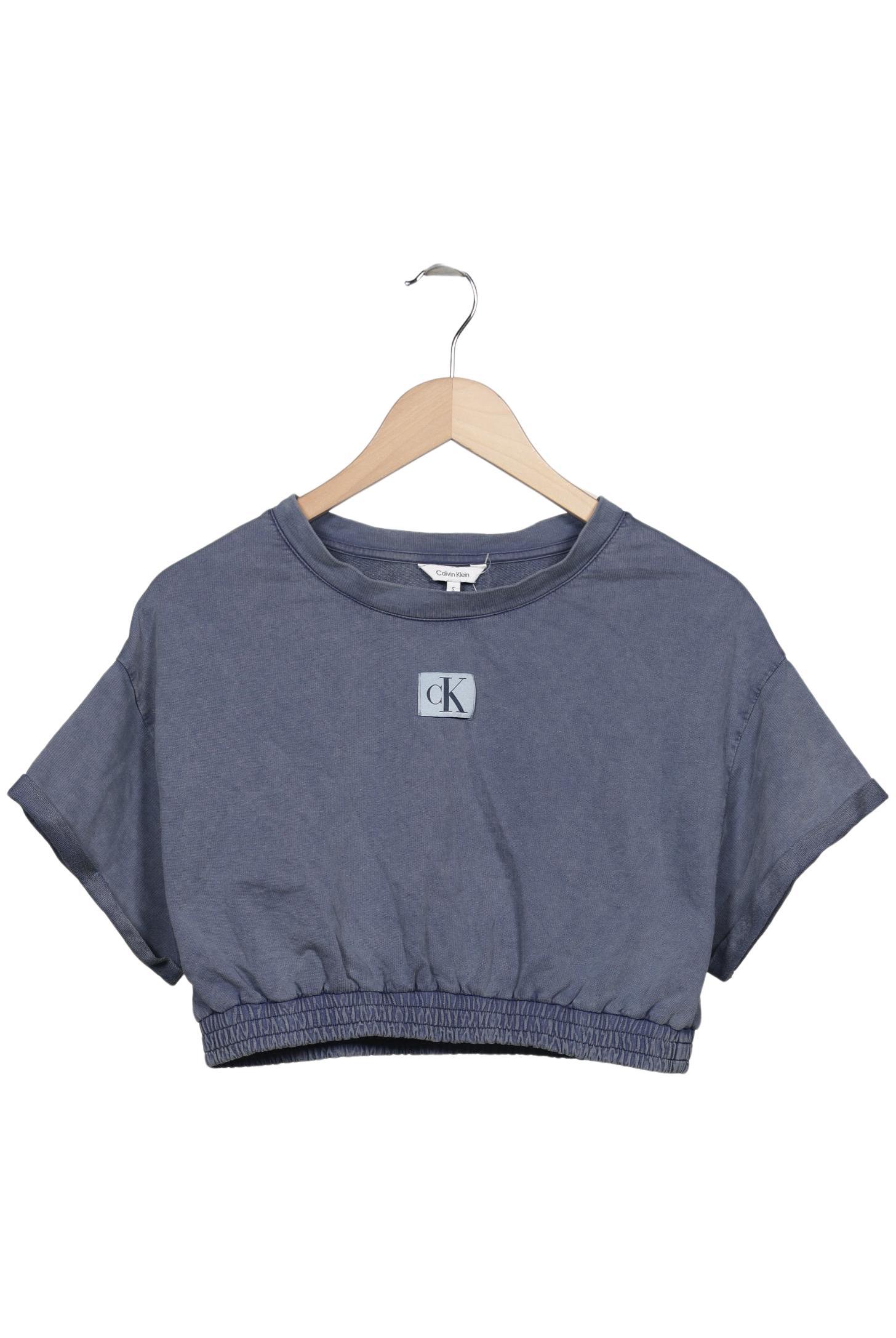 

Calvin Klein Damen T-Shirt, blau, Gr. 36