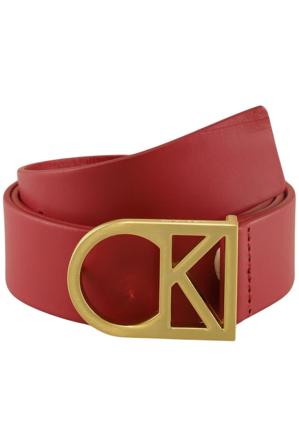 

Calvin Klein Damen Gürtel, rot, Gr. 90