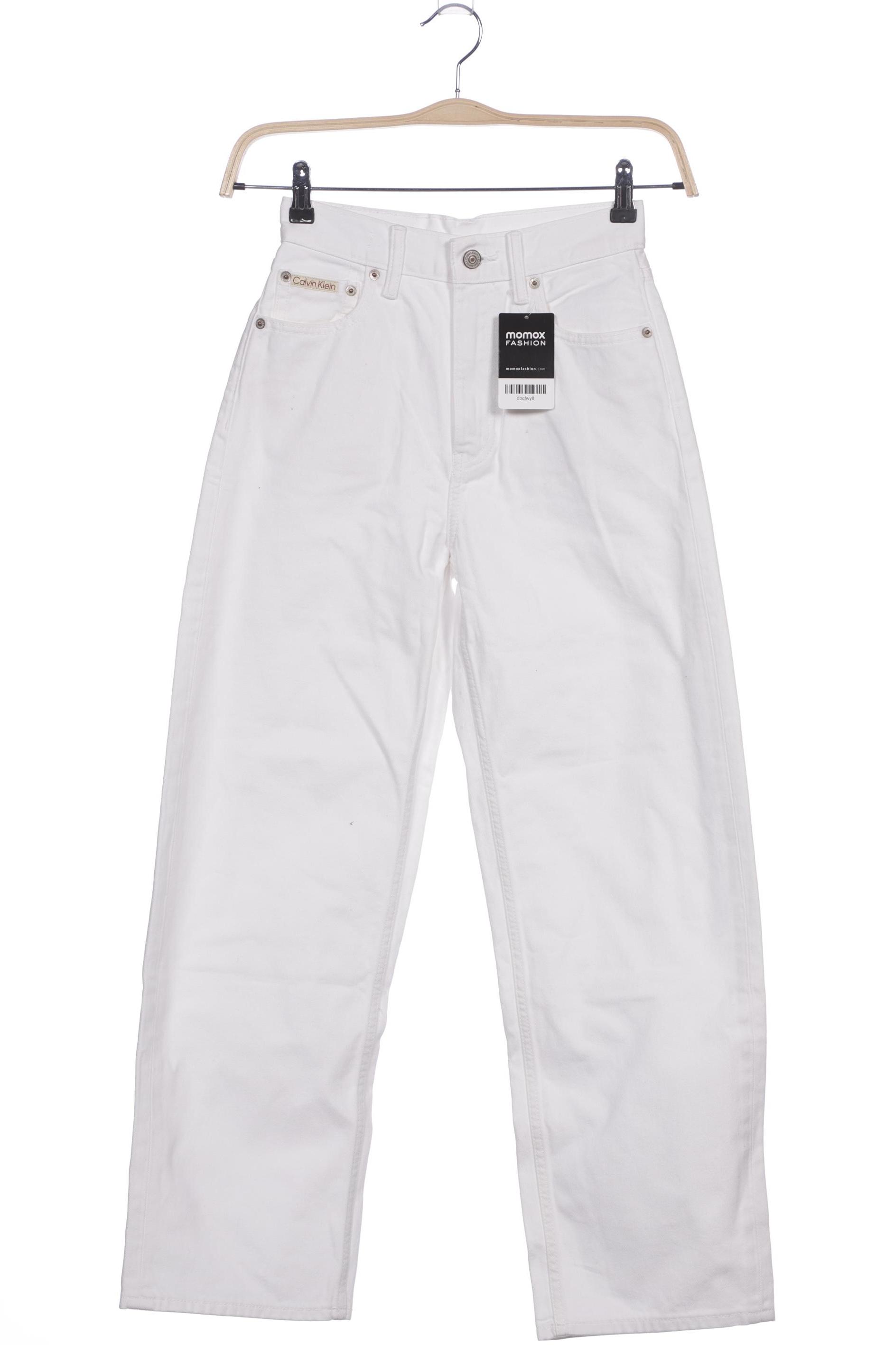 

Calvin Klein Damen Jeans, weiß, Gr. 25
