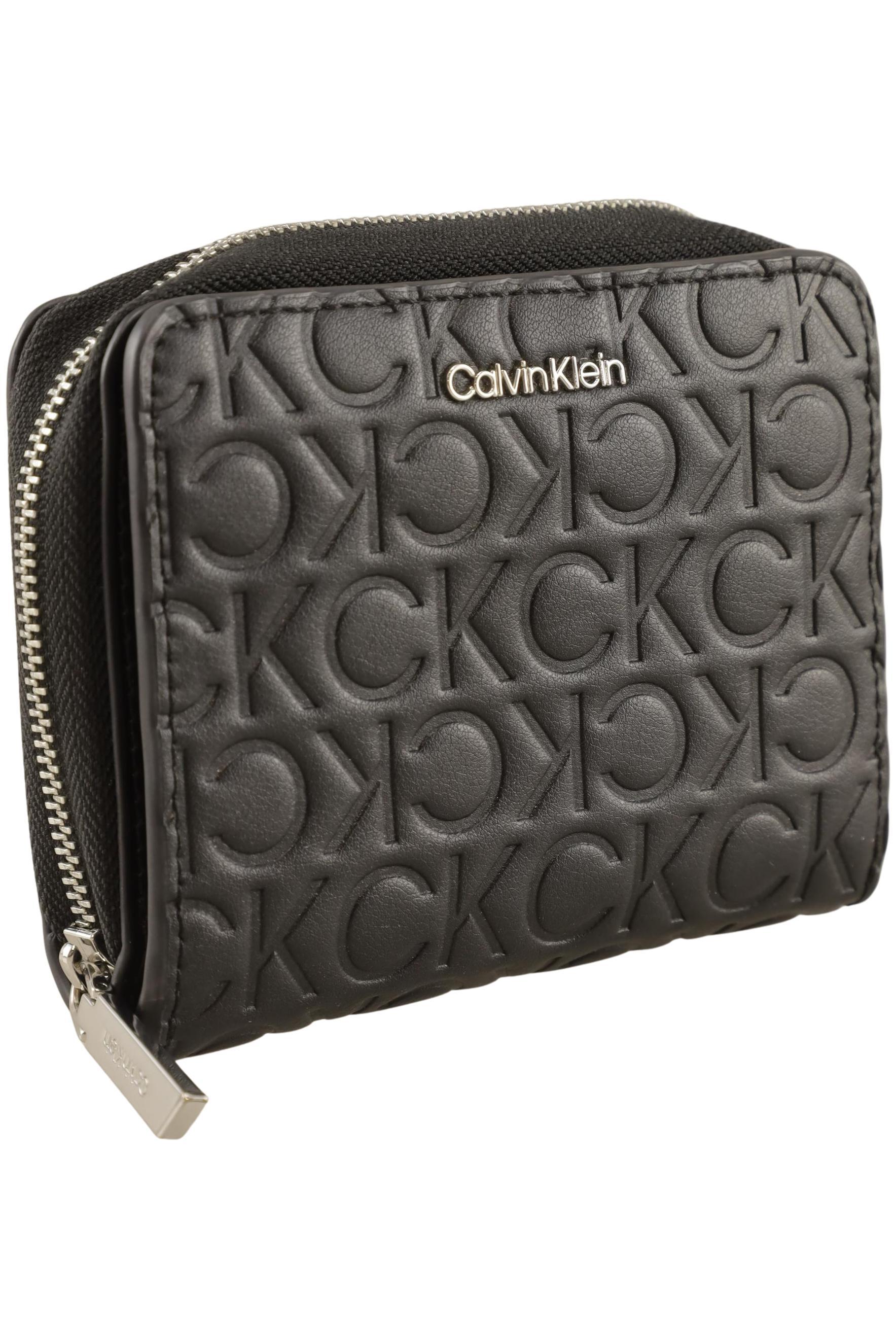 

Calvin Klein Damen Portemonnaie, schwarz, Gr.
