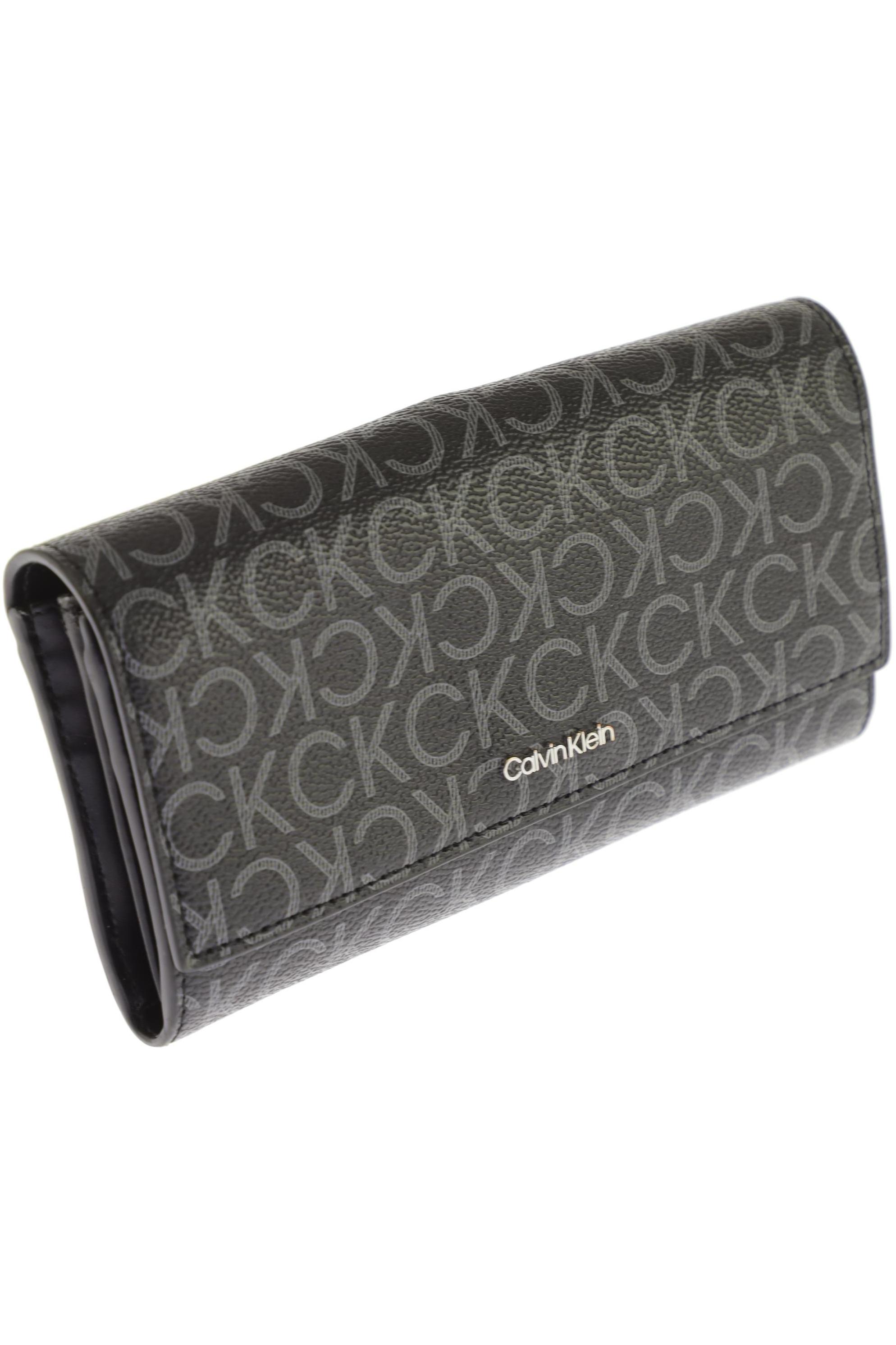 

Calvin Klein Damen Portemonnaie, schwarz, Gr.