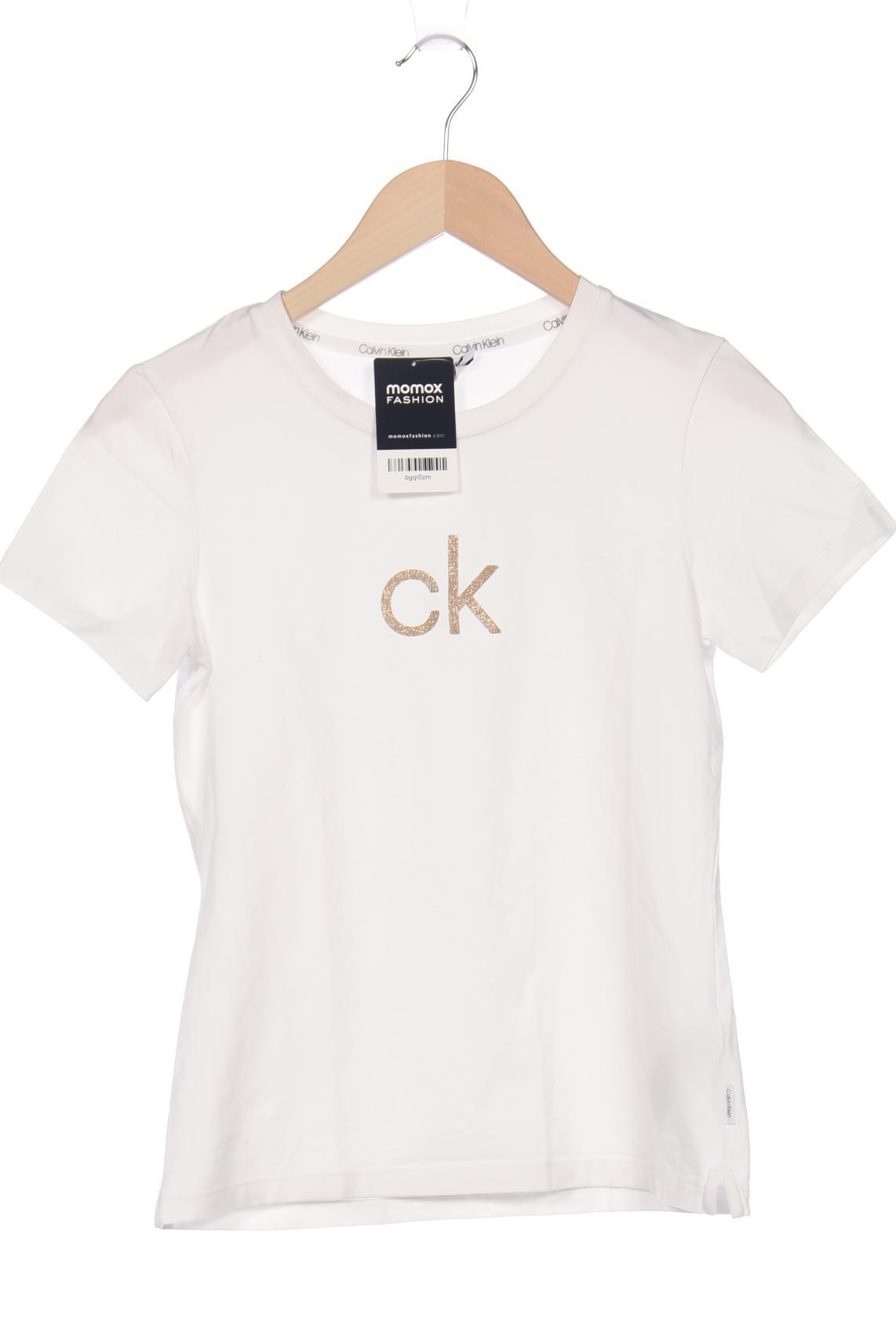 

Calvin Klein Damen T-Shirt, weiß, Gr. 34