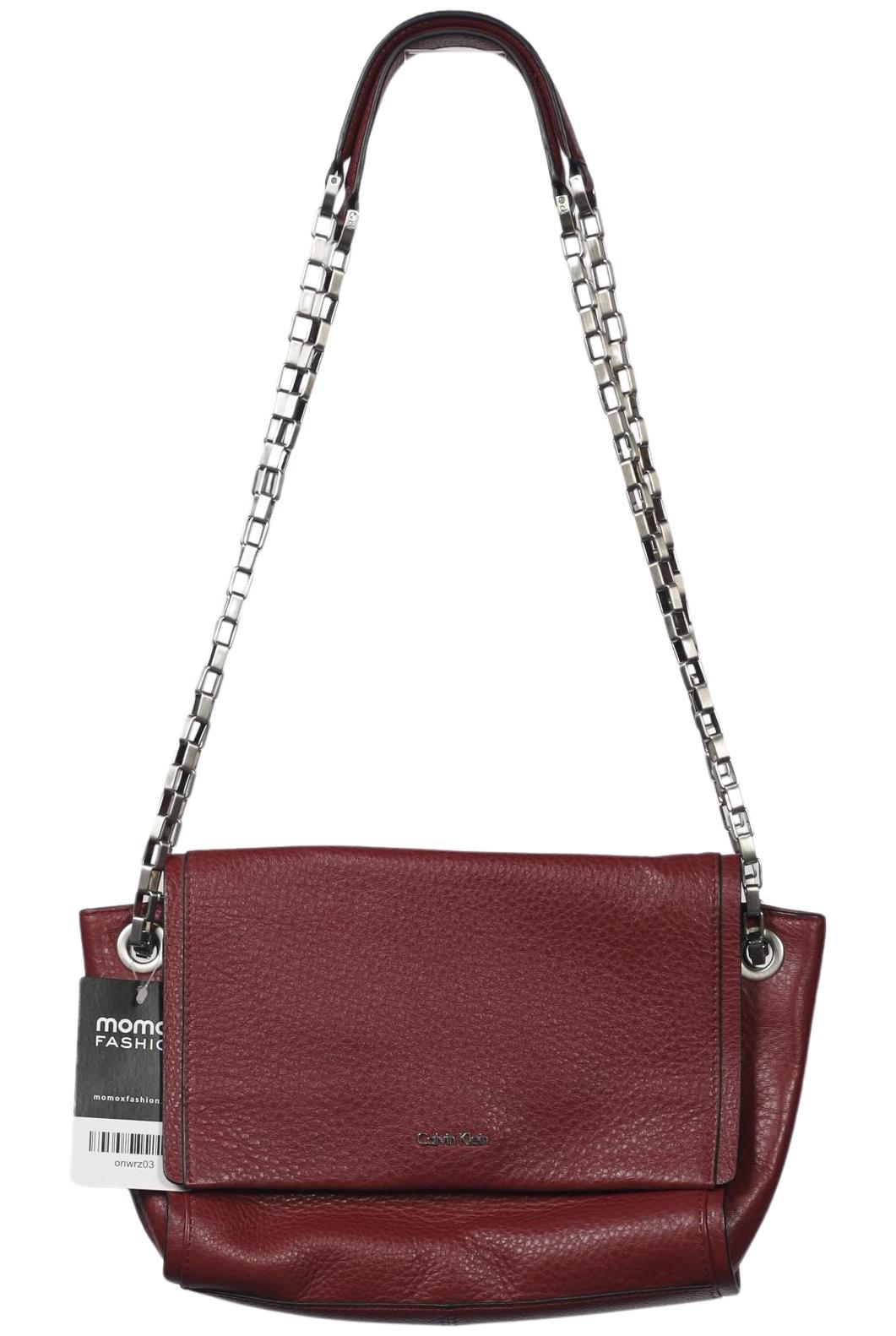 

Calvin Klein Damen Handtasche, bordeaux, Gr.