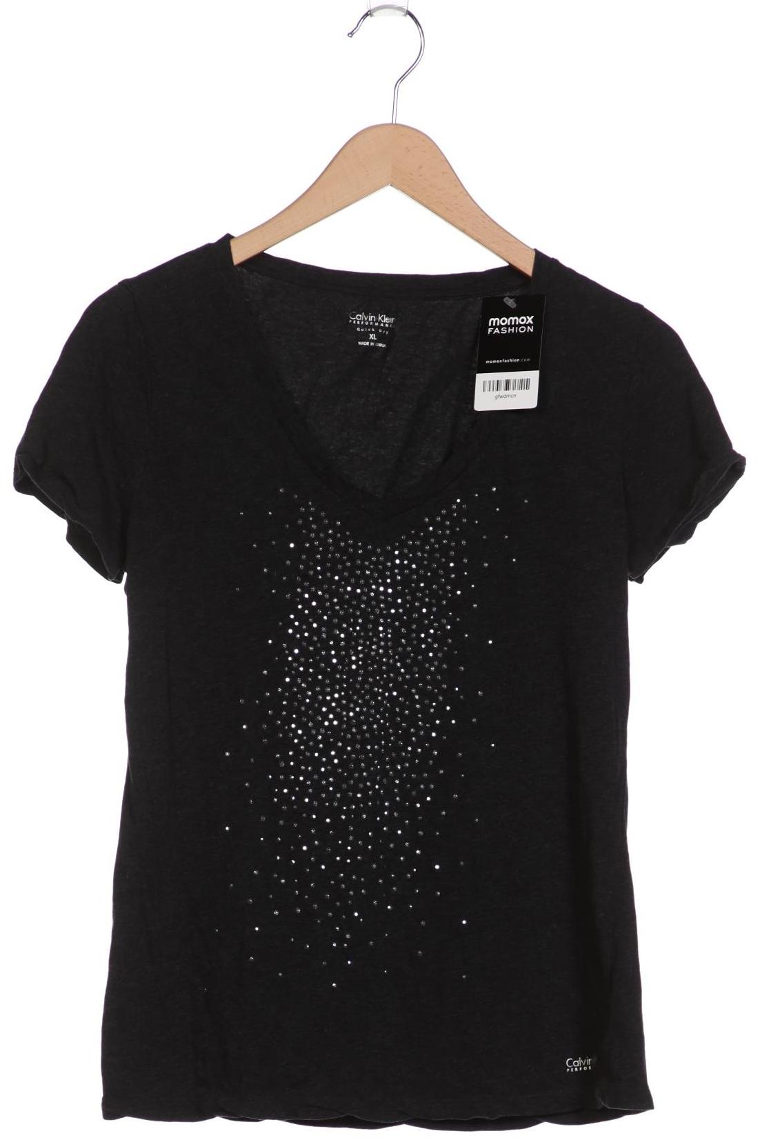 

Calvin Klein Damen T-Shirt, grau, Gr. 44