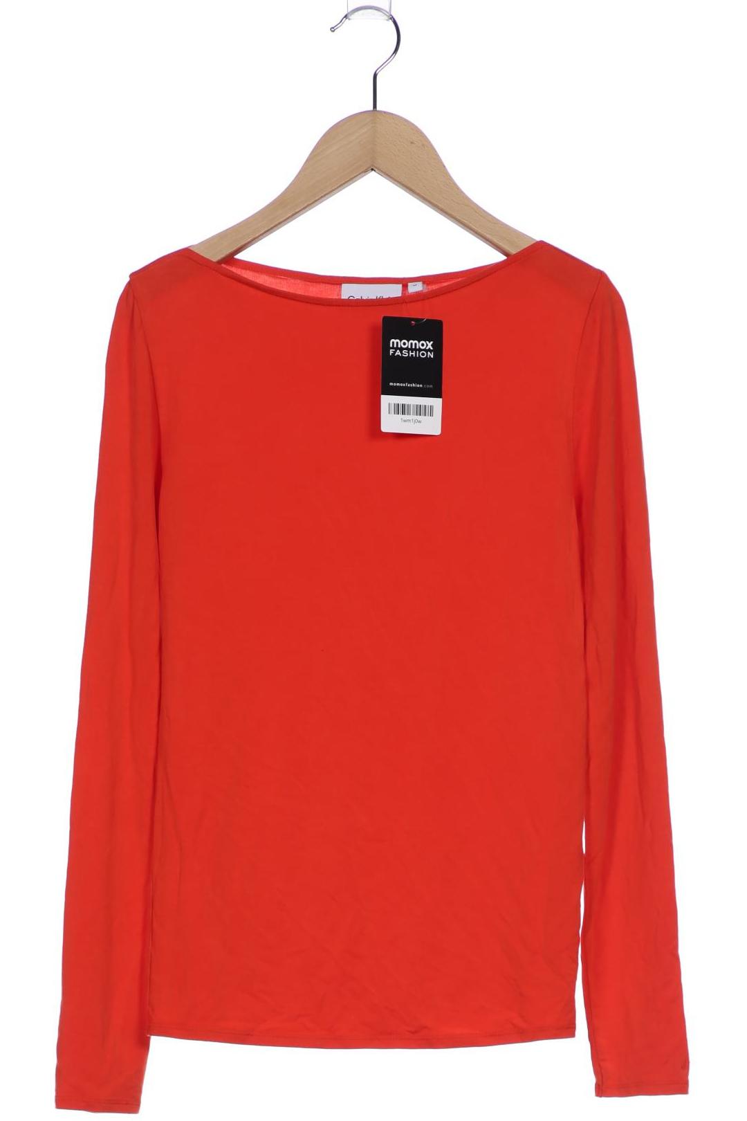 

Calvin Klein Damen Langarmshirt, orange, Gr. 38