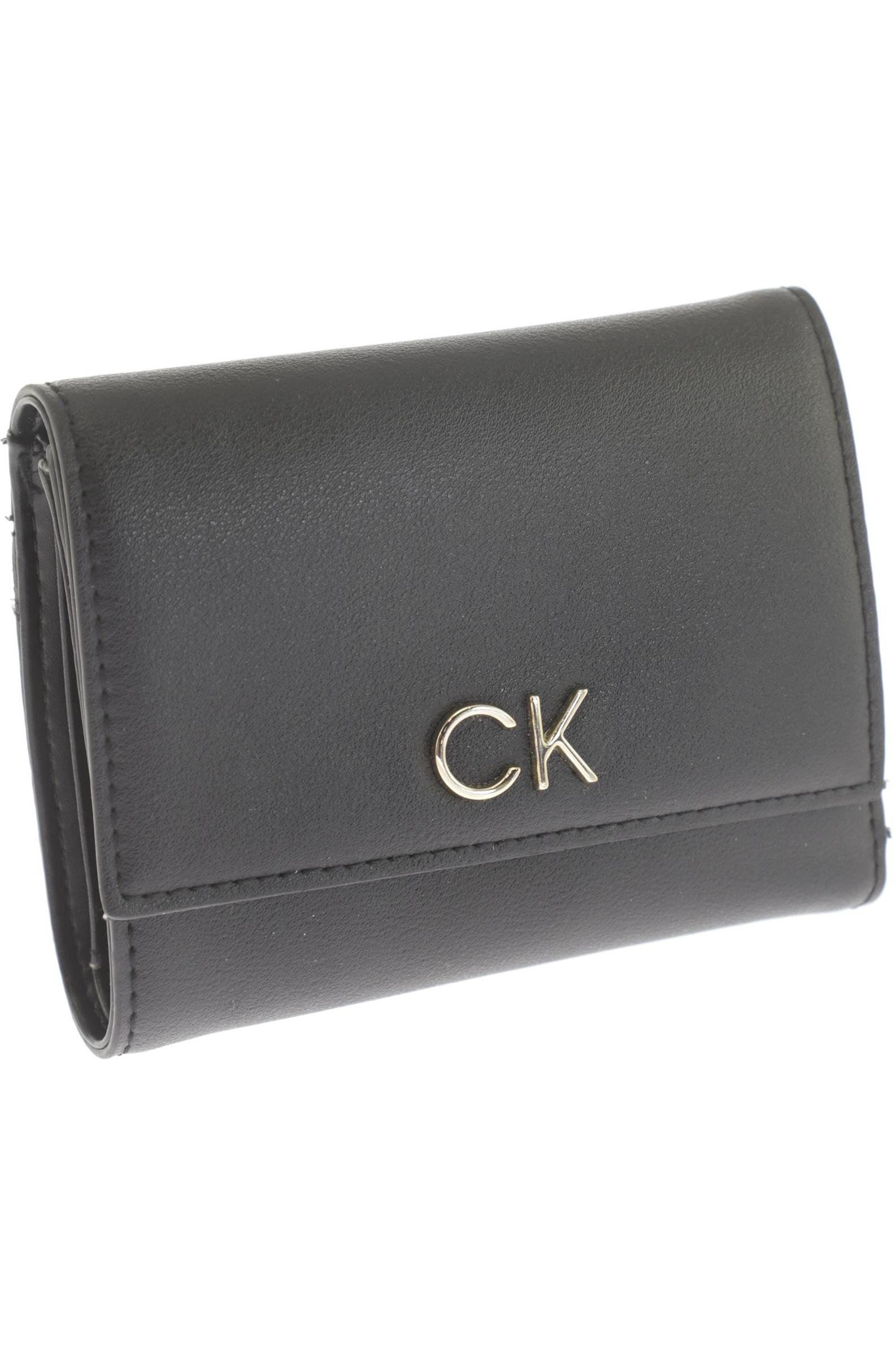 

Calvin Klein Damen Portemonnaie, schwarz, Gr.