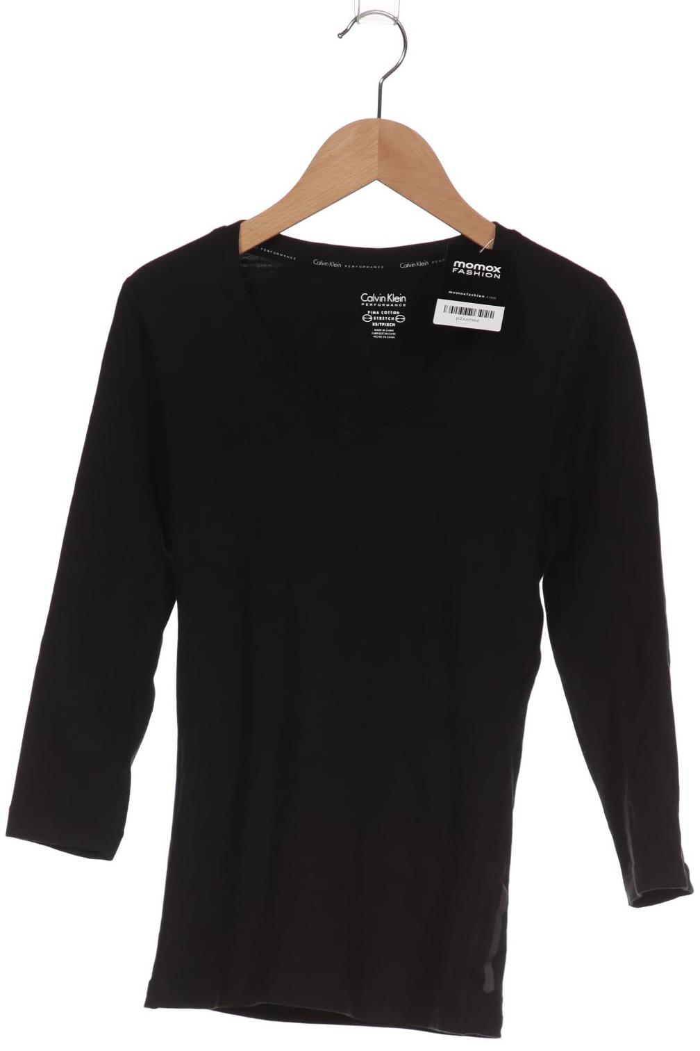 

Calvin Klein Damen Langarmshirt, schwarz