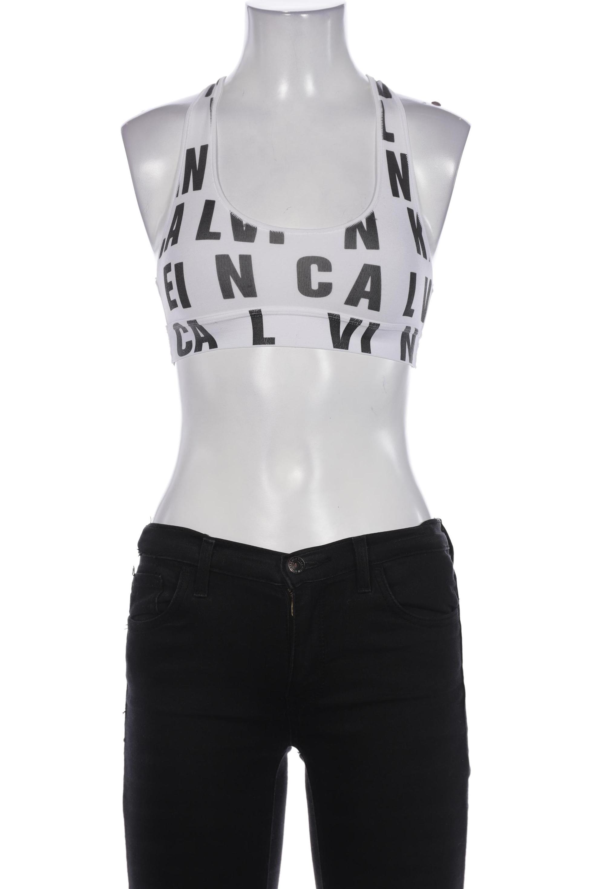 

Calvin Klein Damen Top, weiß, Gr. 34
