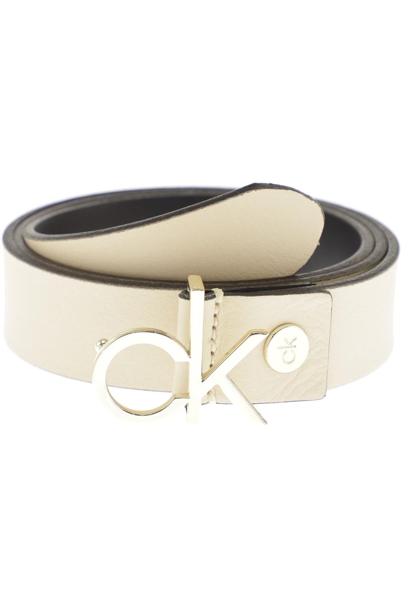 

Calvin Klein Damen Gürtel, cremeweiß, Gr. 80