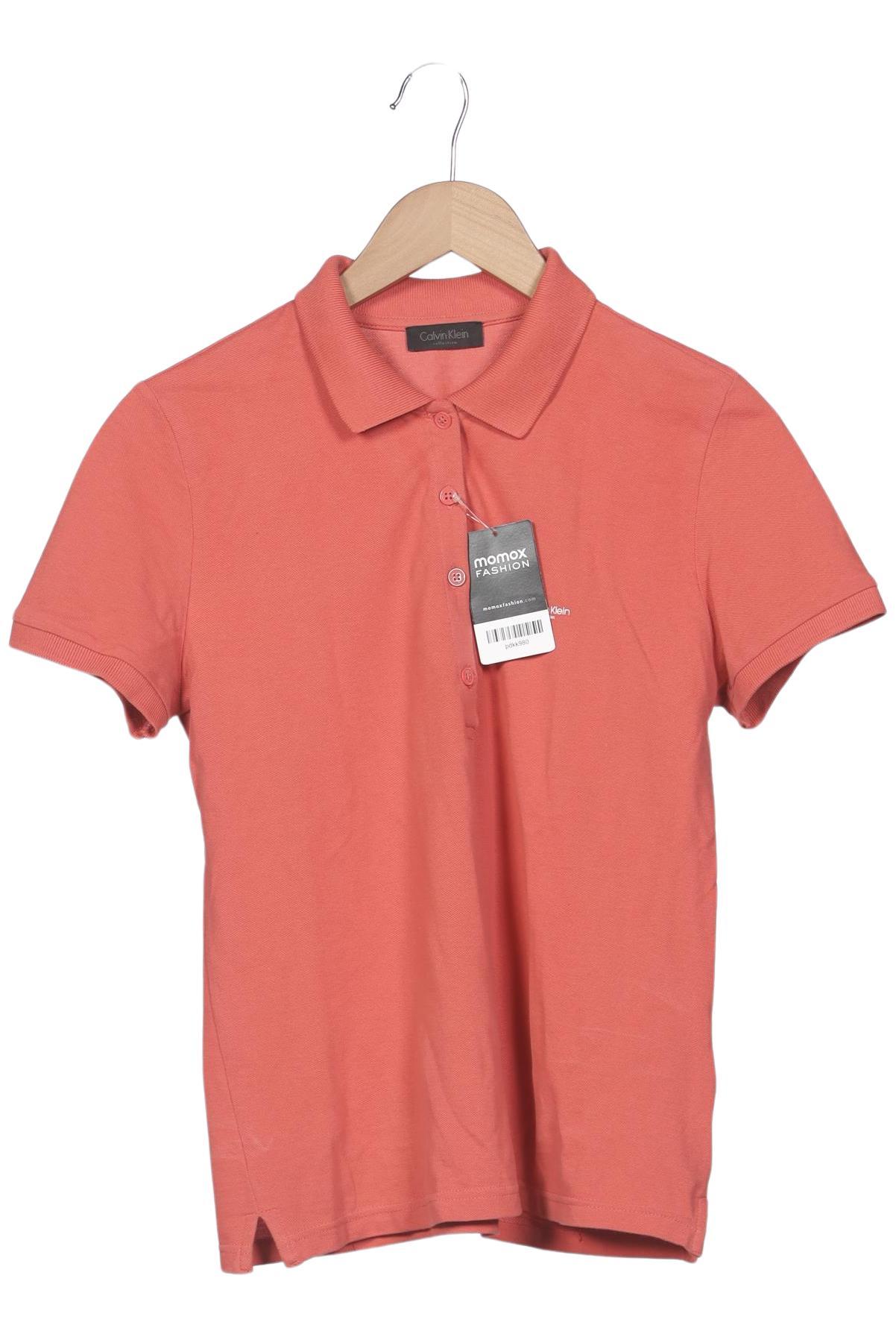

Calvin Klein Damen Poloshirt, orange, Gr. 44