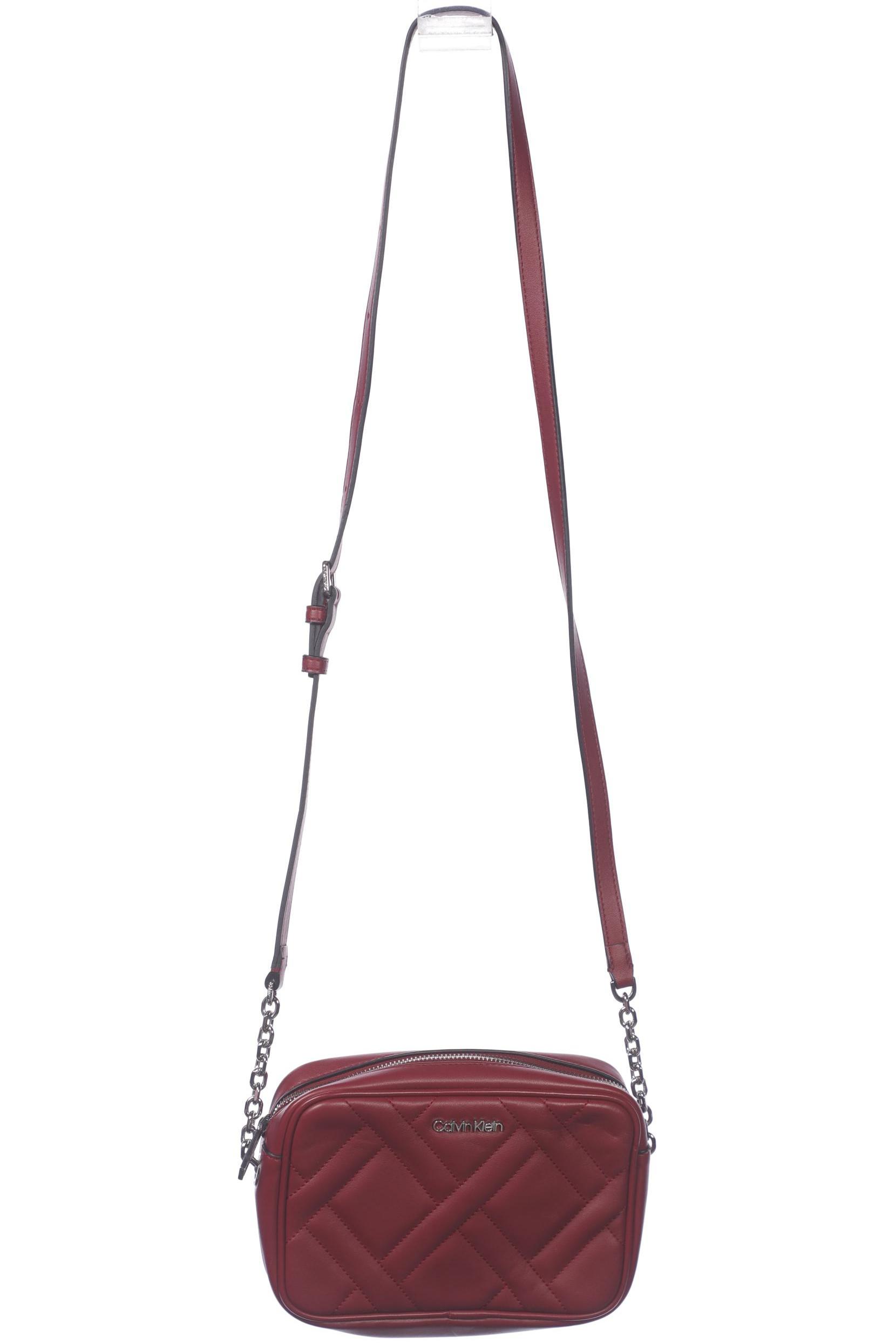 

Calvin Klein Damen Handtasche, bordeaux, Gr.