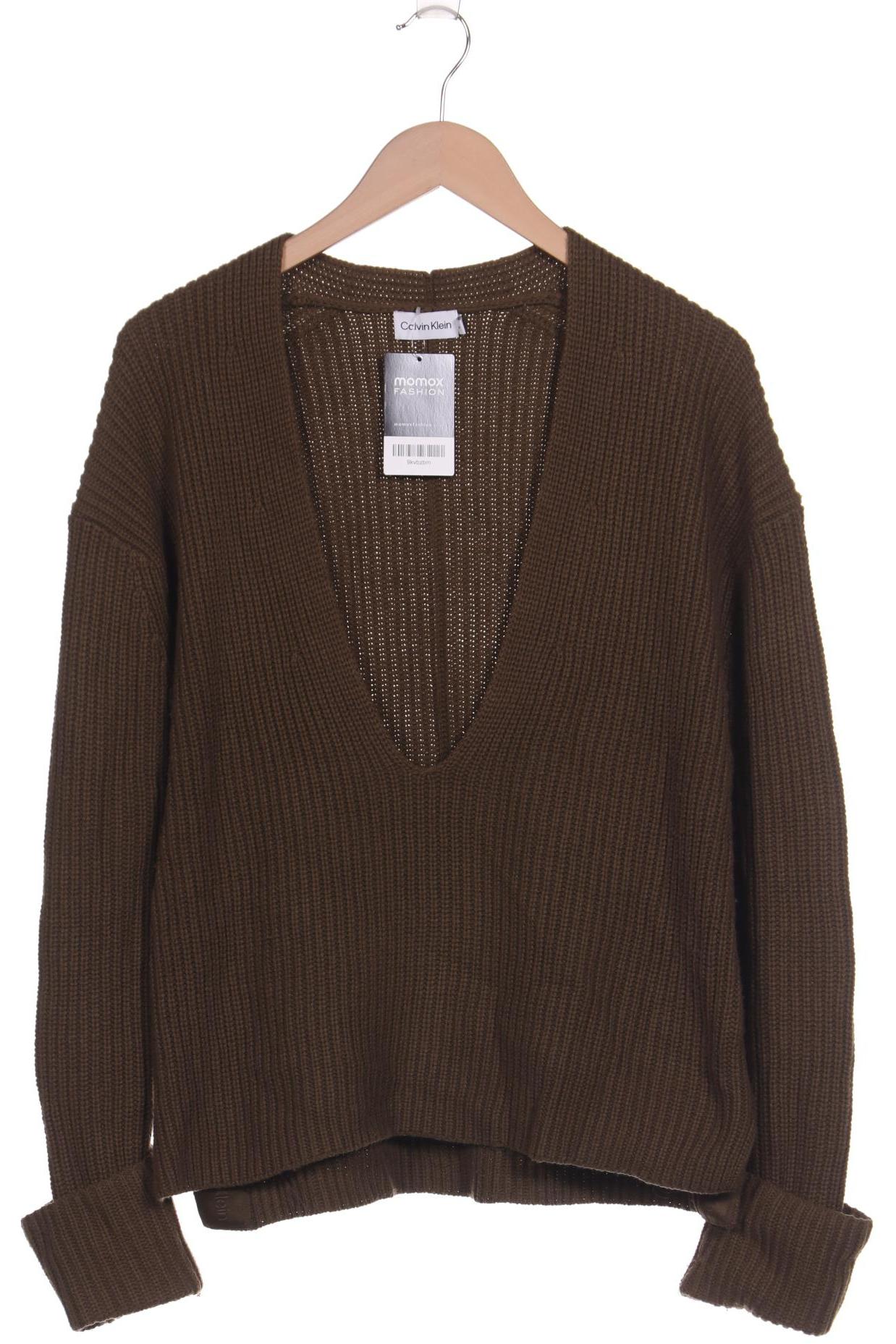 

Calvin Klein Damen Pullover, grün, Gr. 36