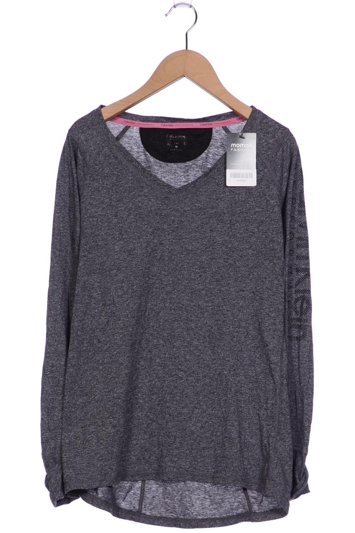 

Calvin Klein Damen Langarmshirt, grau, Gr. 38