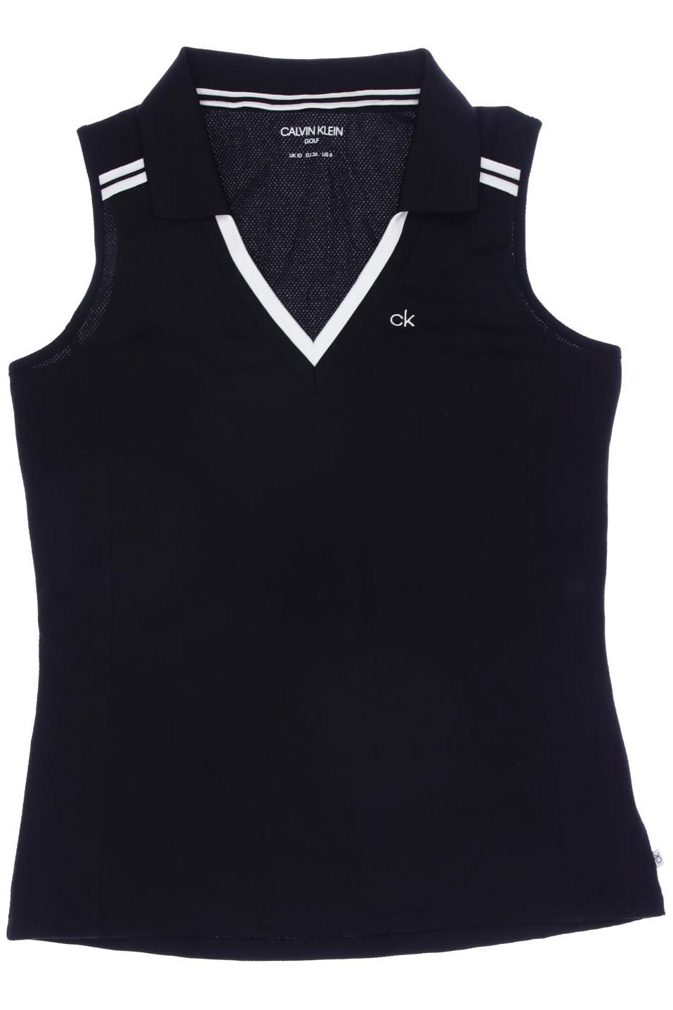 

Calvin Klein Damen Poloshirt, schwarz