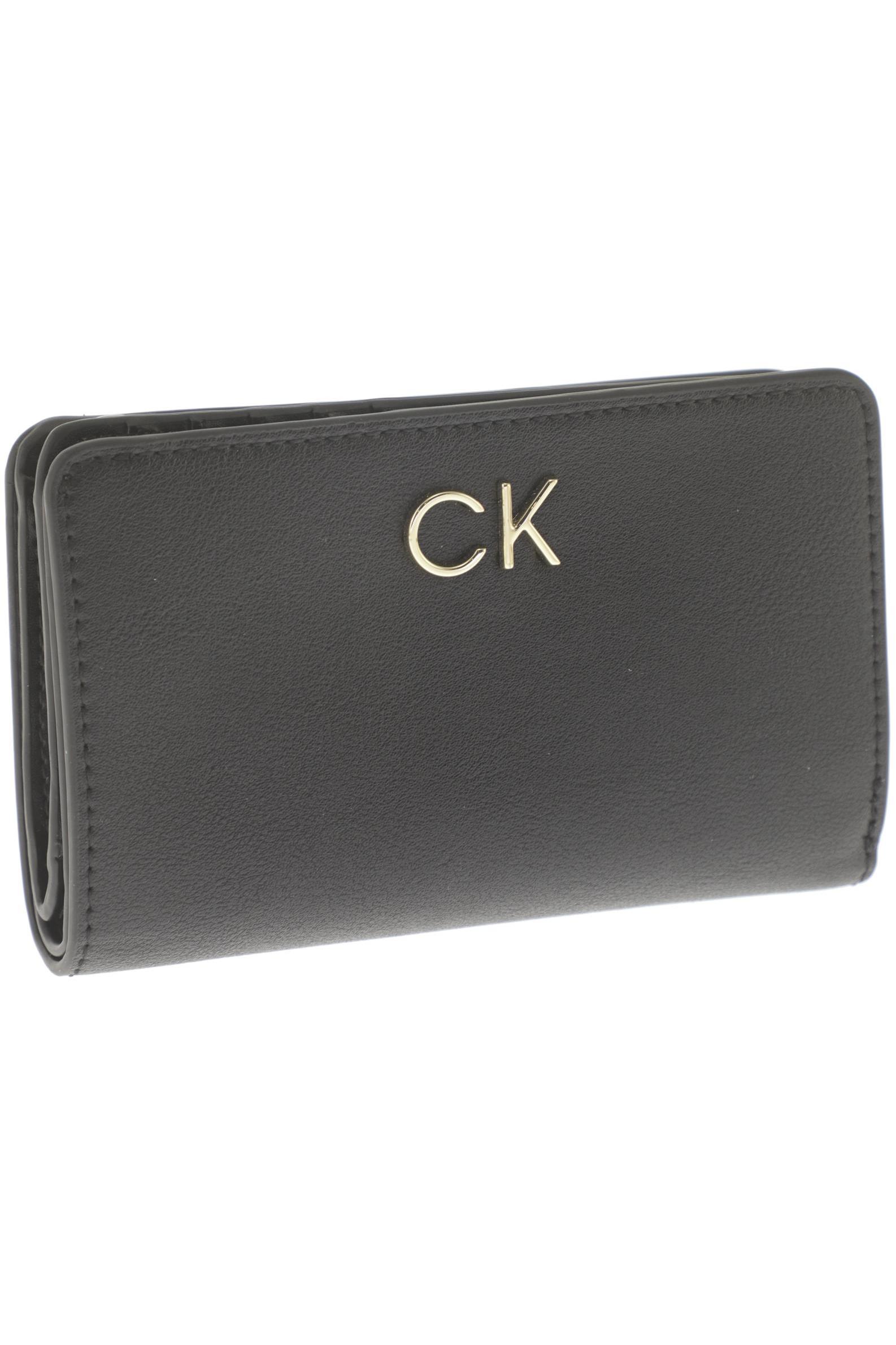 

Calvin Klein Damen Portemonnaie, schwarz, Gr.