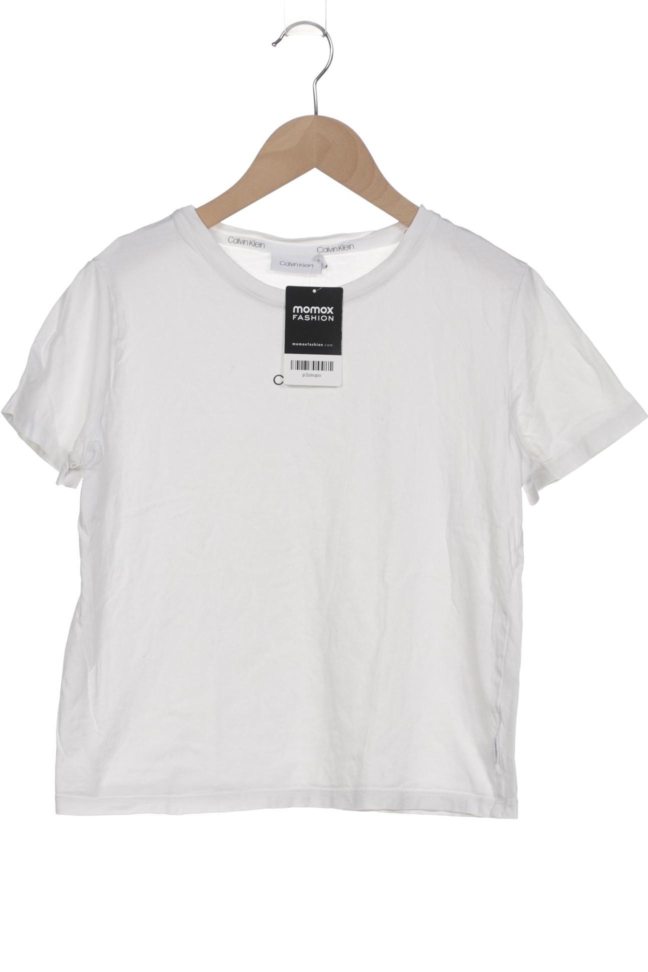 

Calvin Klein Damen T-Shirt, weiß, Gr. 36