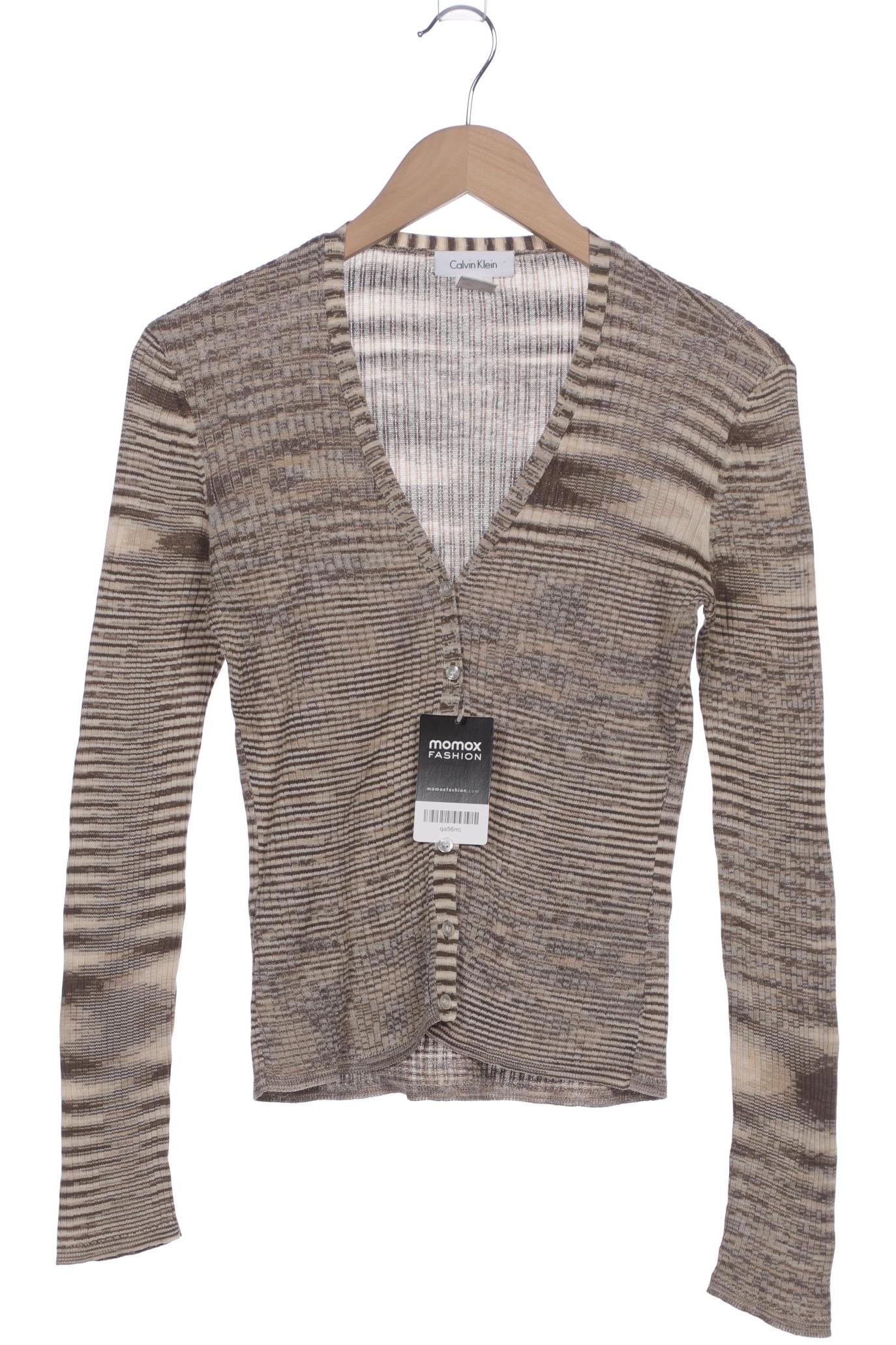 

Calvin Klein Damen Strickjacke, beige, Gr. 36